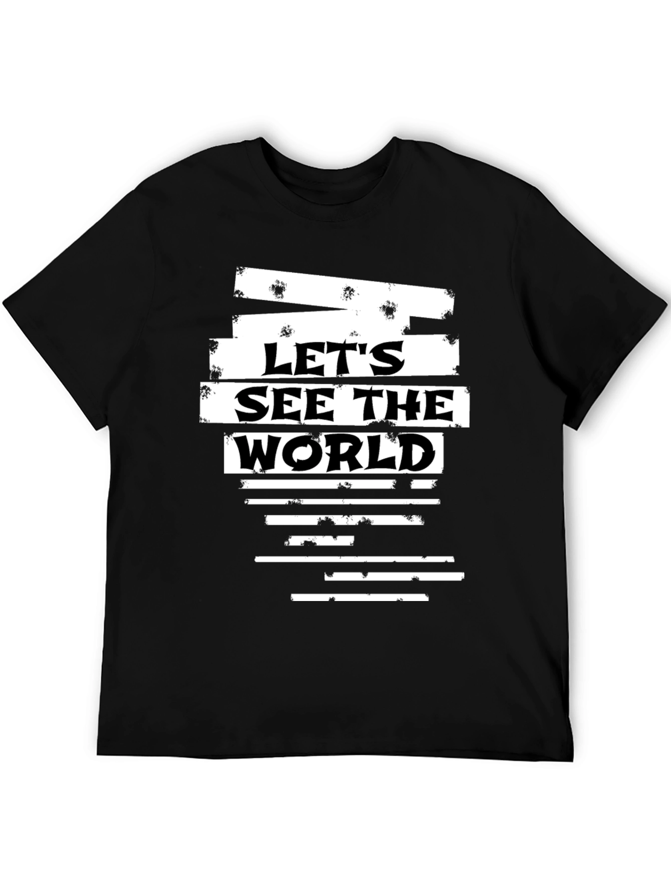 Lets See The World Graphic T-Shirt