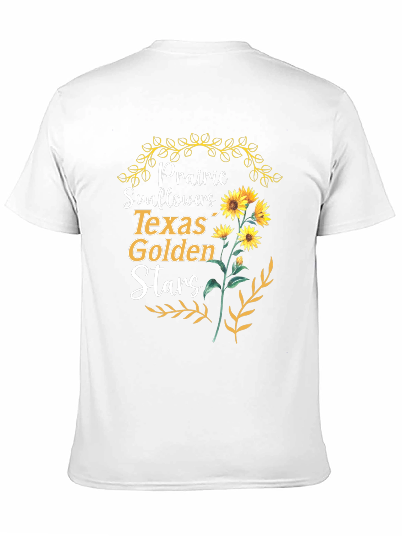 Prairie Sunflowers Texas Golden Stars T-Shirt