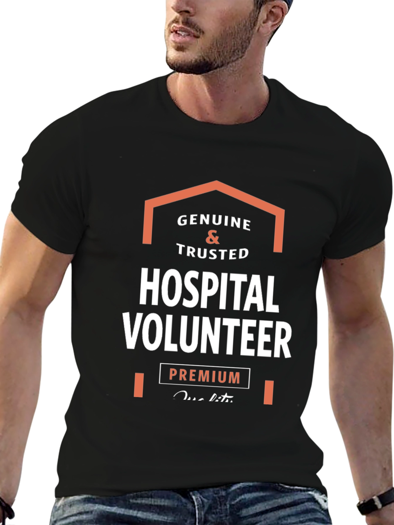 Genuine Hospital Volunteer Premium T-Shirt