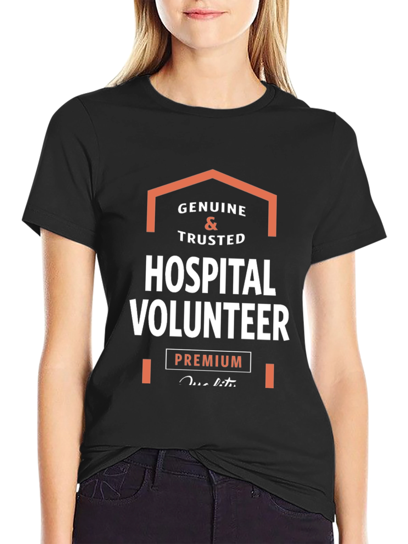 Genuine Hospital Volunteer Premium T-Shirt