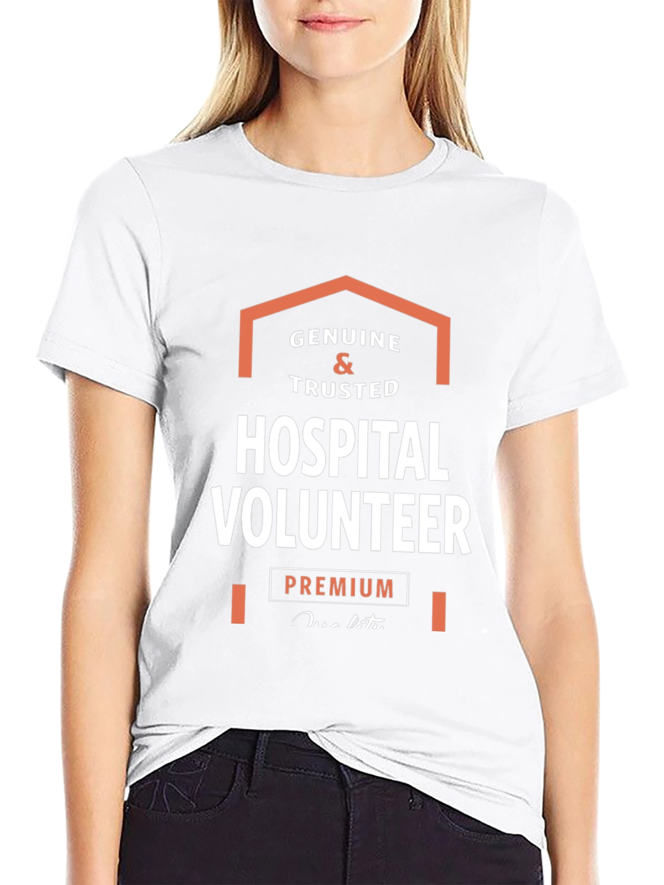 Genuine Hospital Volunteer Premium T-Shirt