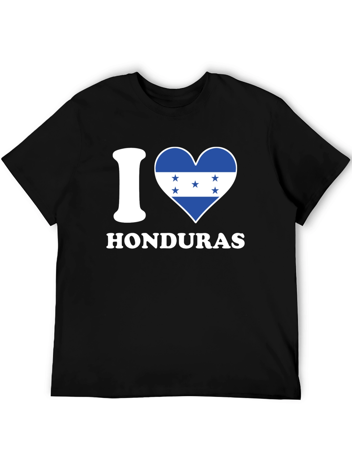 I Heart Honduras T-Shirt - Mens Black Tee