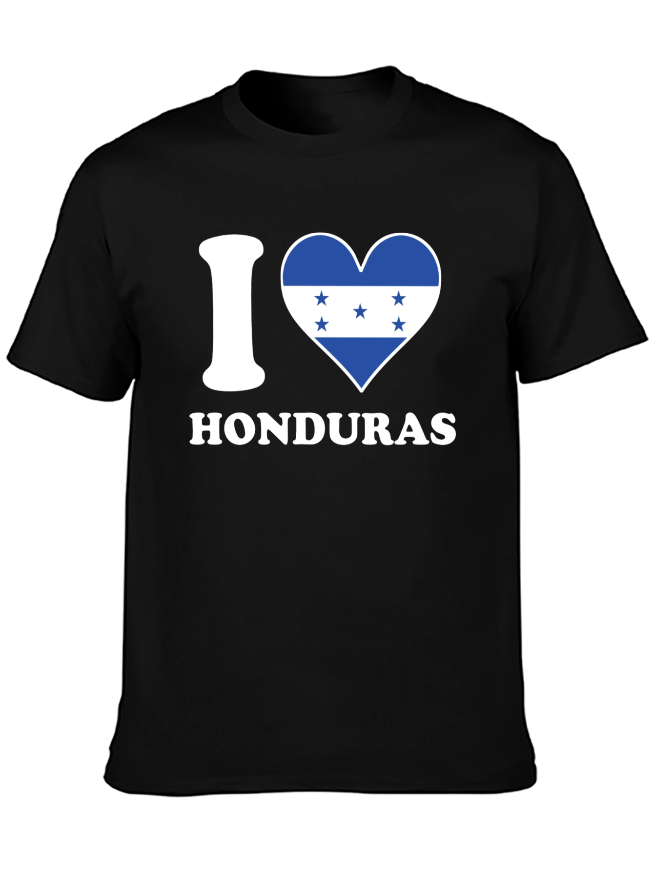 I Heart Honduras T-Shirt - Mens Black Tee