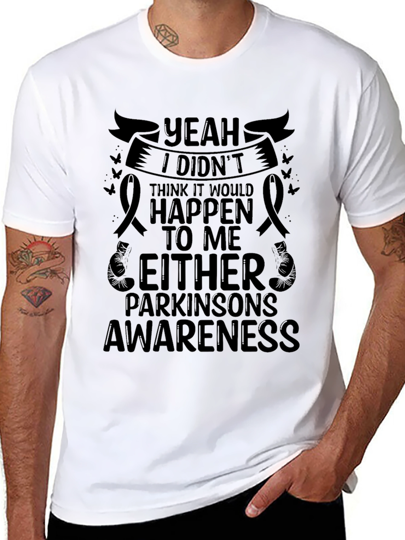 Parkinsons Awareness T-Shirt - Yeah I Didnt Think!