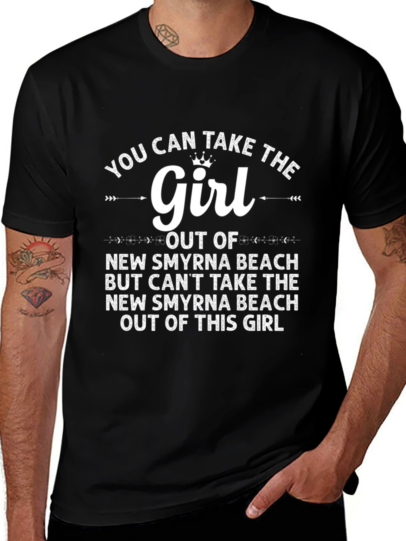New Smyrna Beach Girls T-Shirt