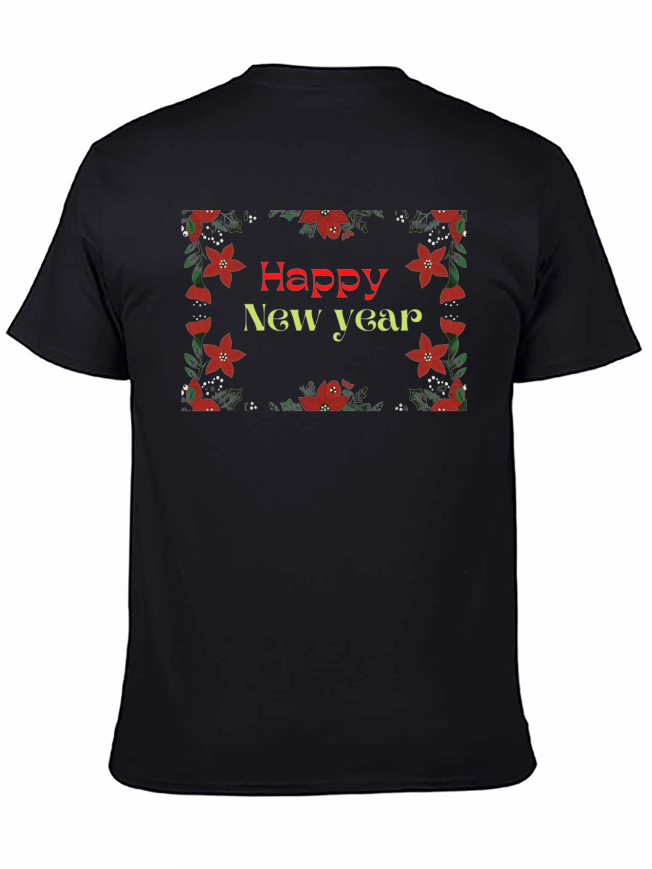 Festive Happy New Year Graphic Tee