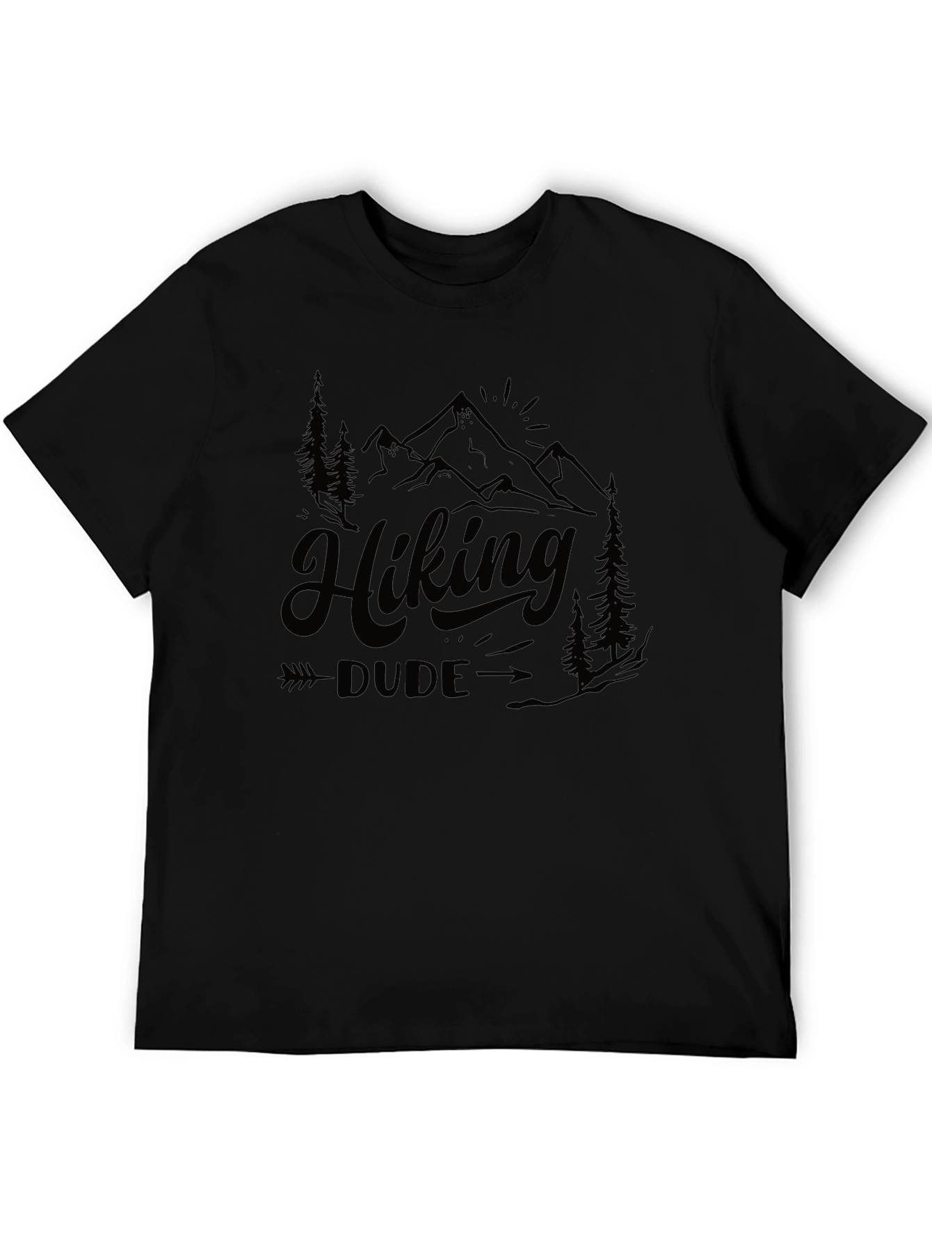 Hiking Dude Graphic Tee - Adventure Awaits!