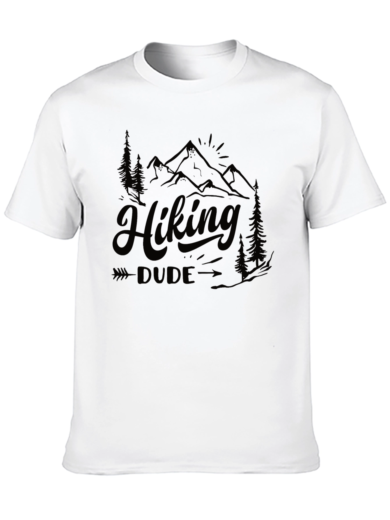 Hiking Dude Graphic Tee - Adventure Awaits!