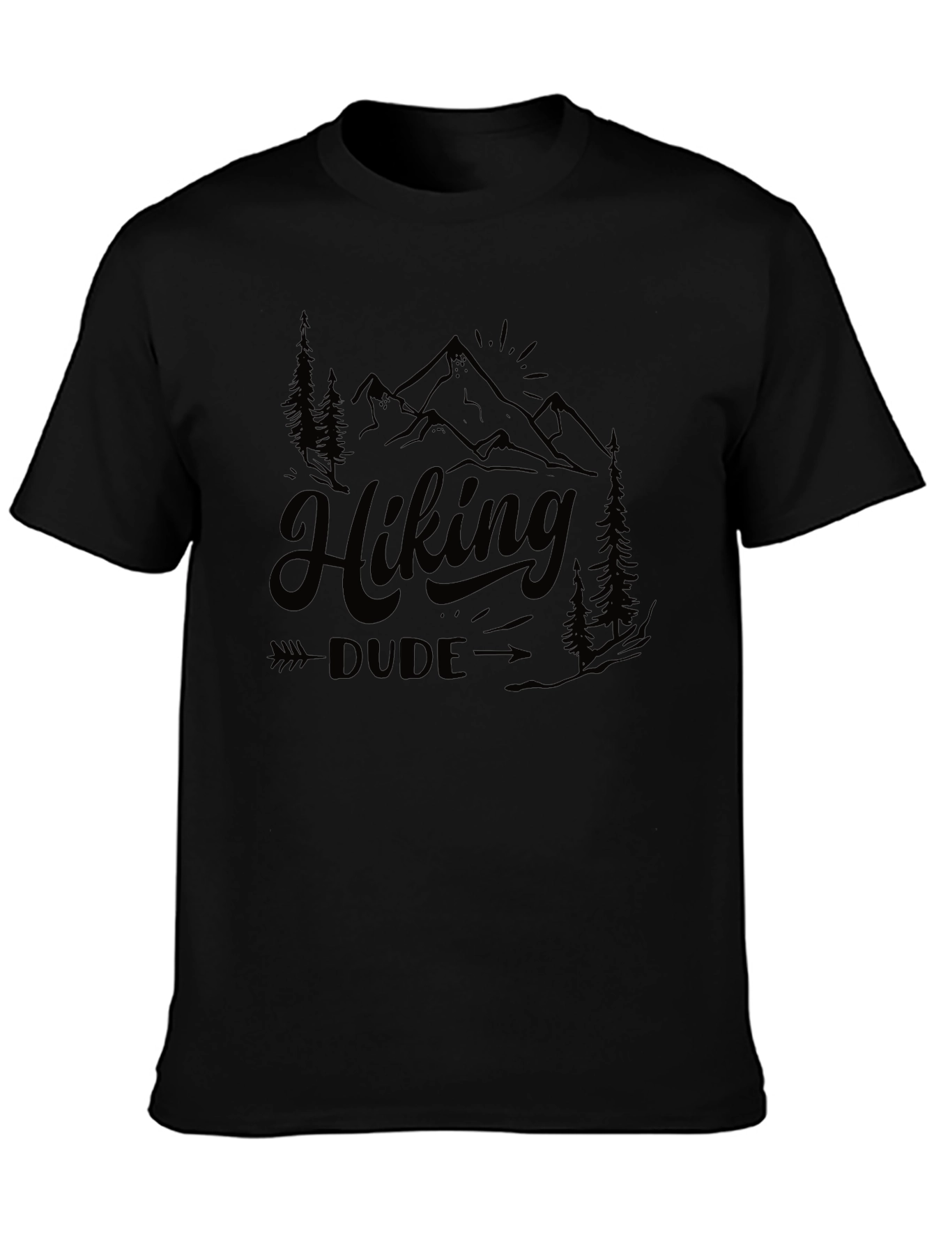Hiking Dude Graphic Tee - Adventure Awaits!