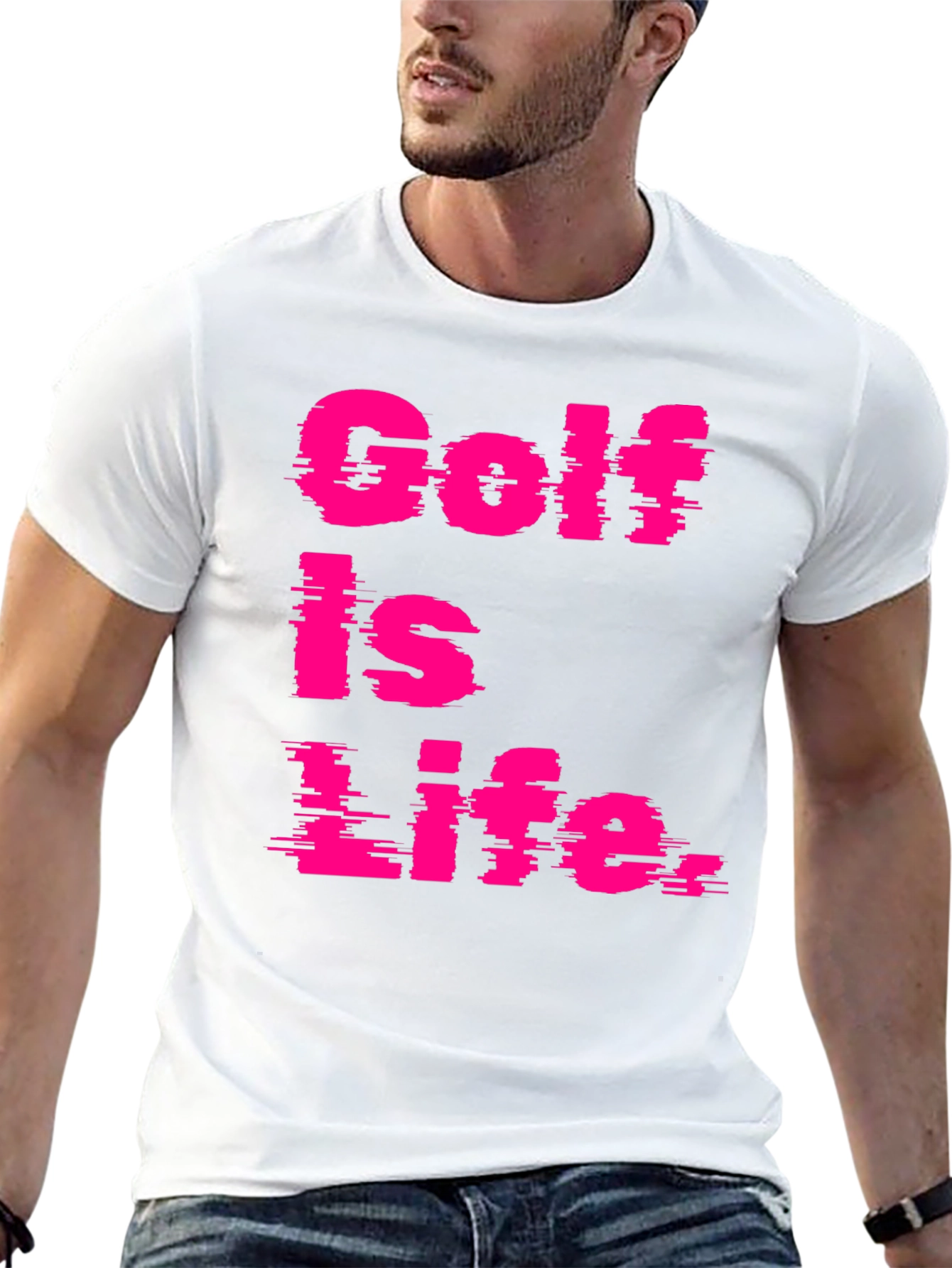 Golf is Life Graphic Tee - Stylish Golfing Apparel