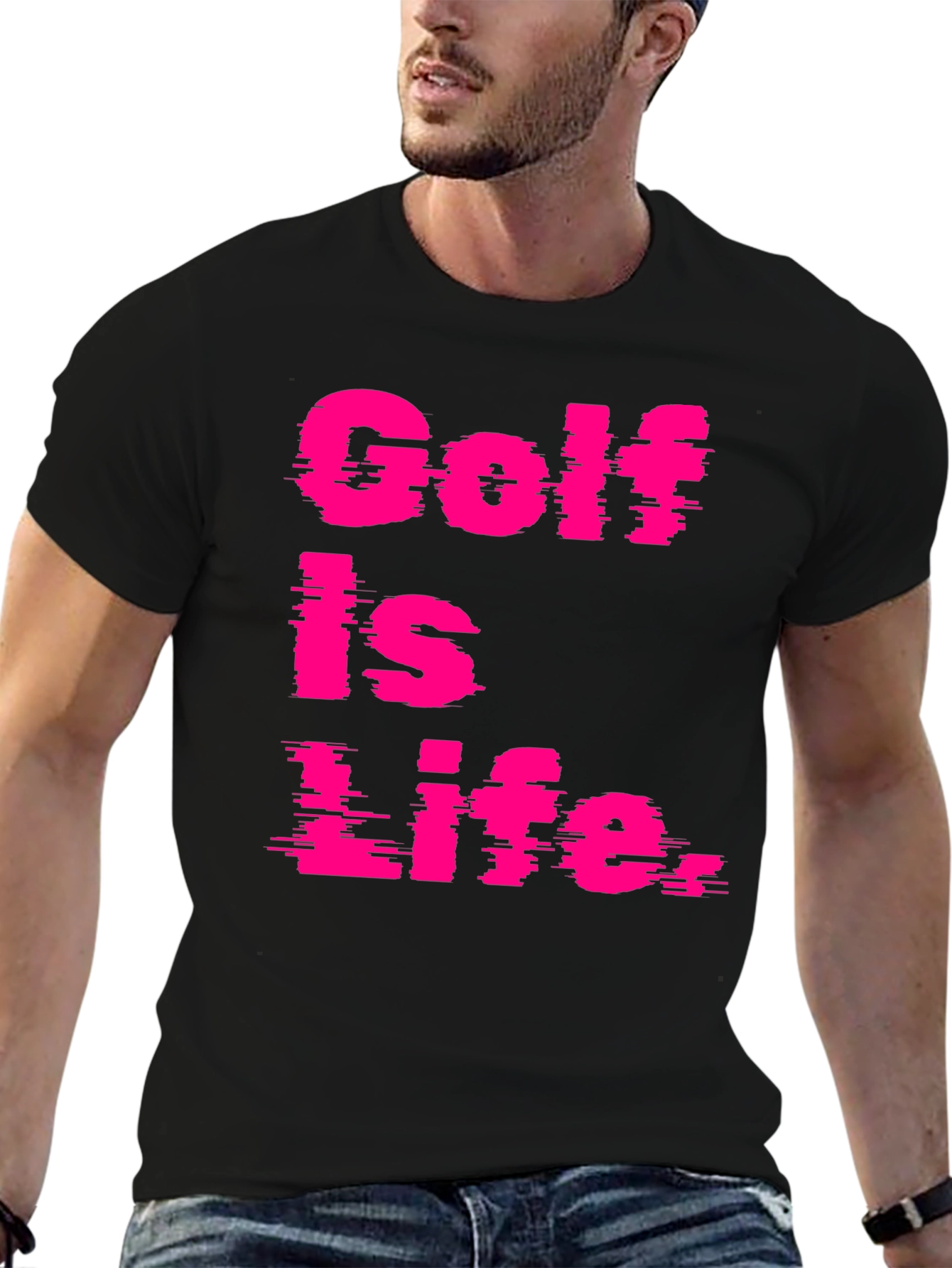 Golf is Life Graphic Tee - Stylish Golfing Apparel