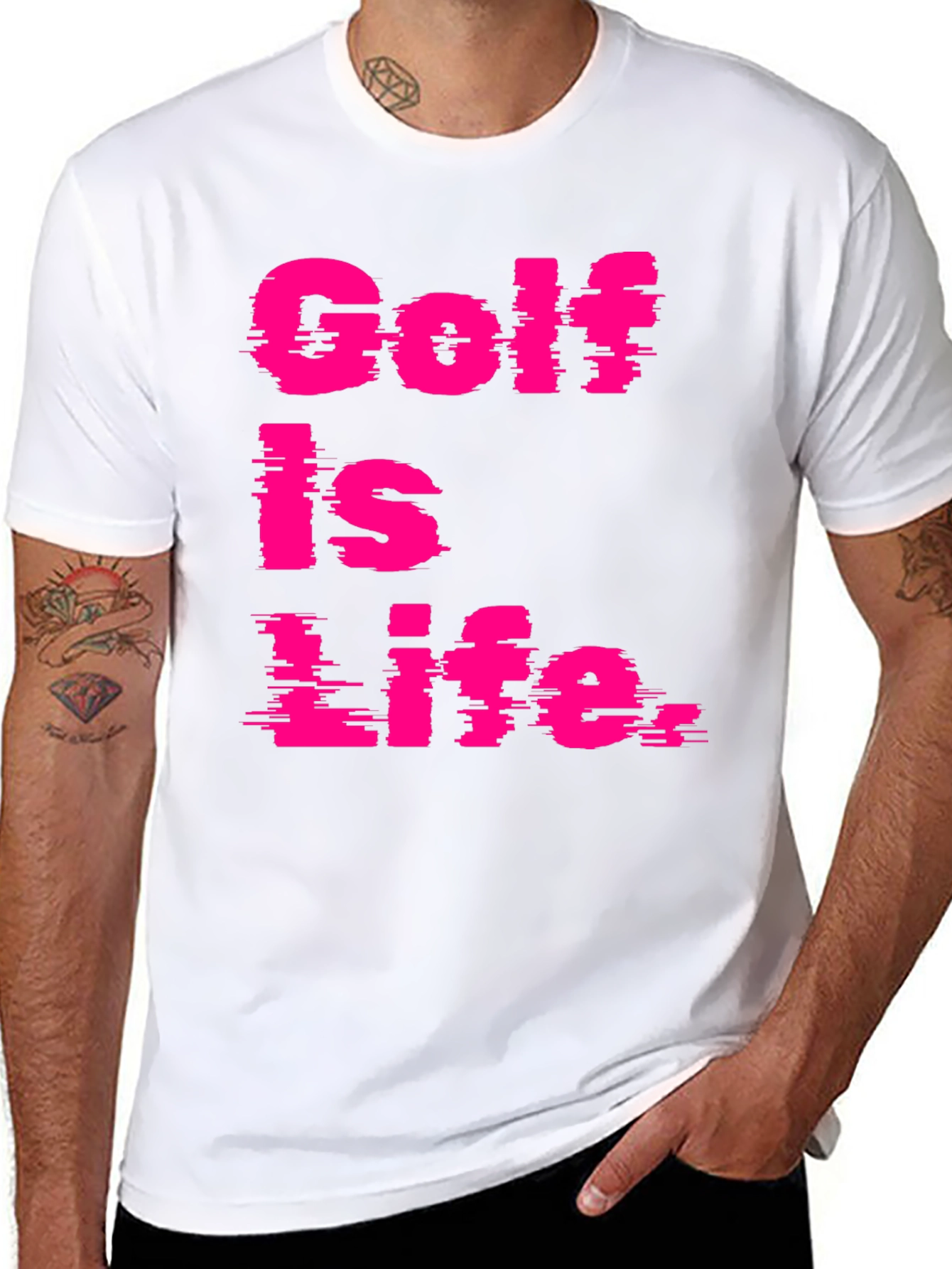 Golf is Life Graphic Tee - Stylish Golfing Apparel