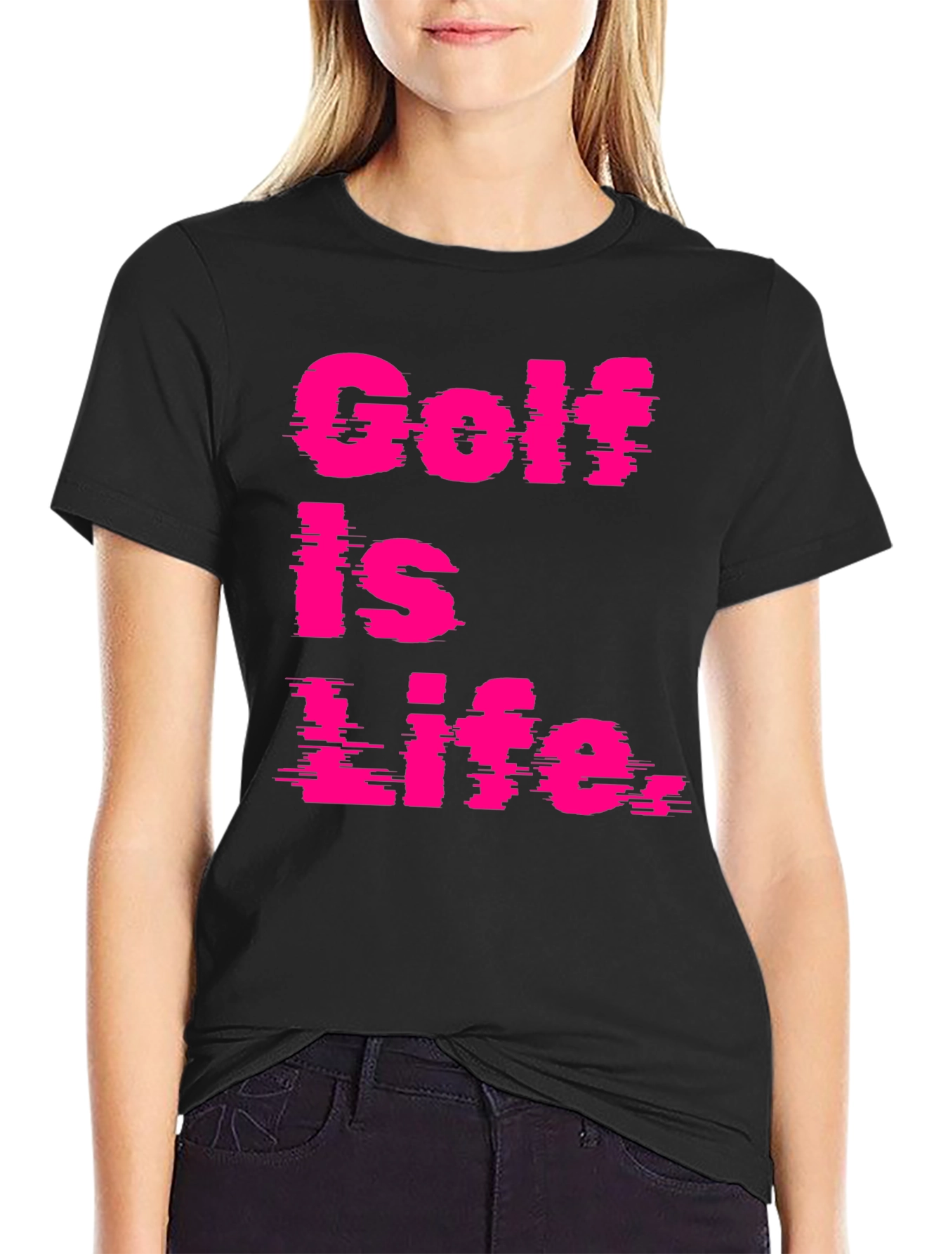 Golf is Life Graphic Tee - Stylish Golfing Apparel