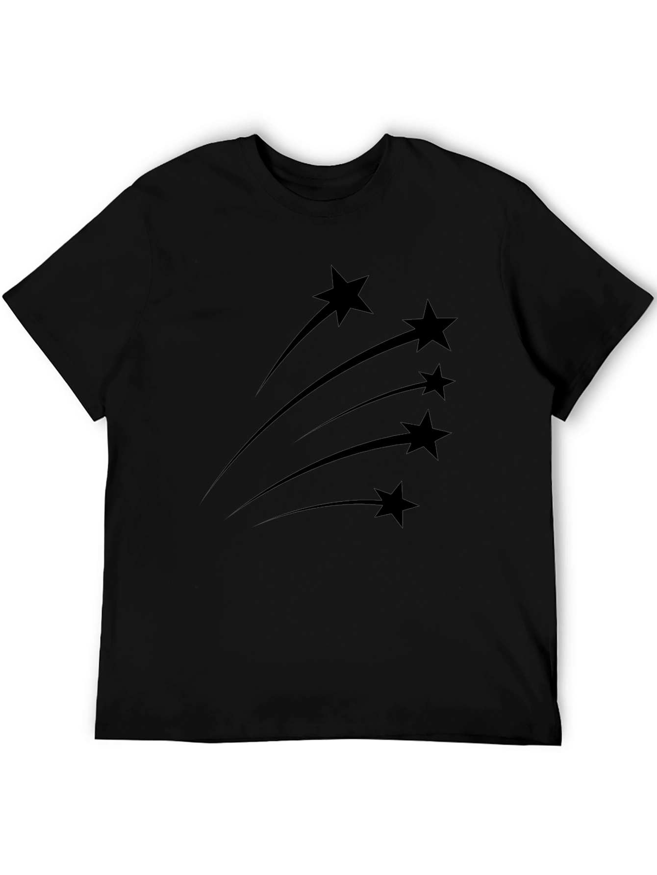 Mens Black Star Trail T-Shirt