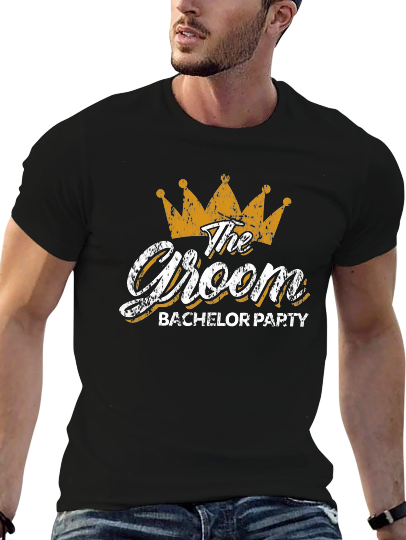 Groom Bachelor Party Graphic T-Shirt