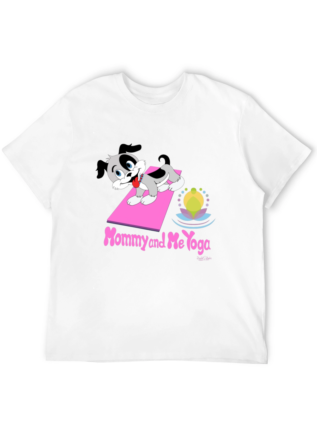 Mommy and Me Yoga Dog T-Shirt