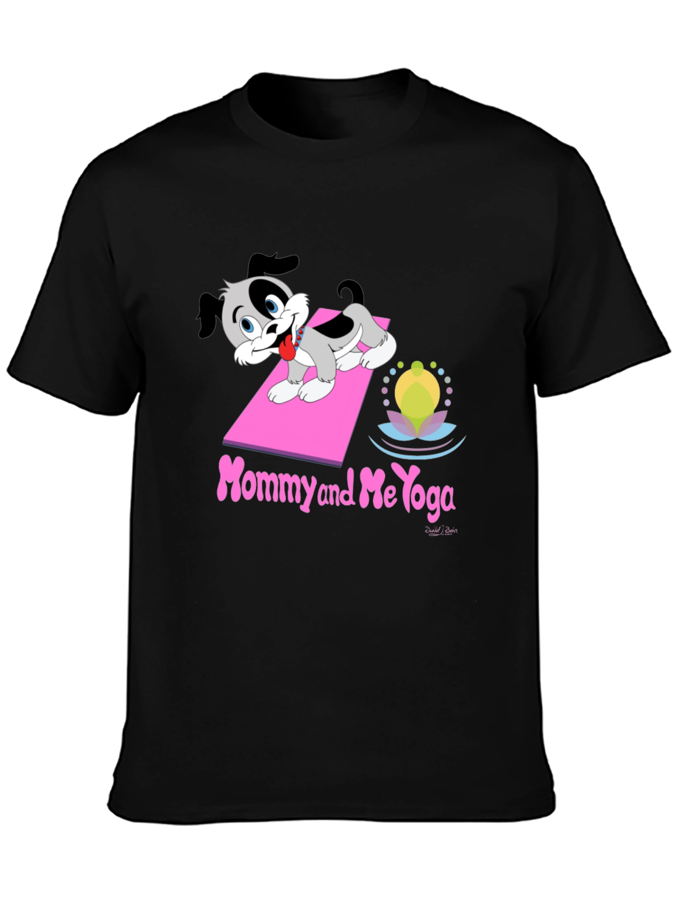 Mommy and Me Yoga Dog T-Shirt