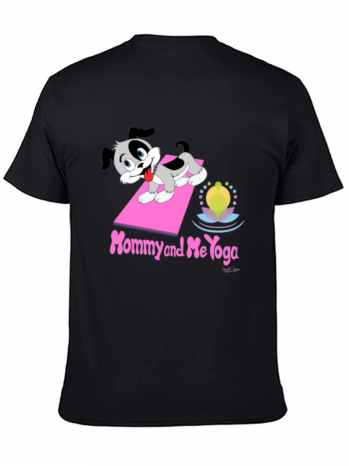 Mommy and Me Yoga Dog T-Shirt