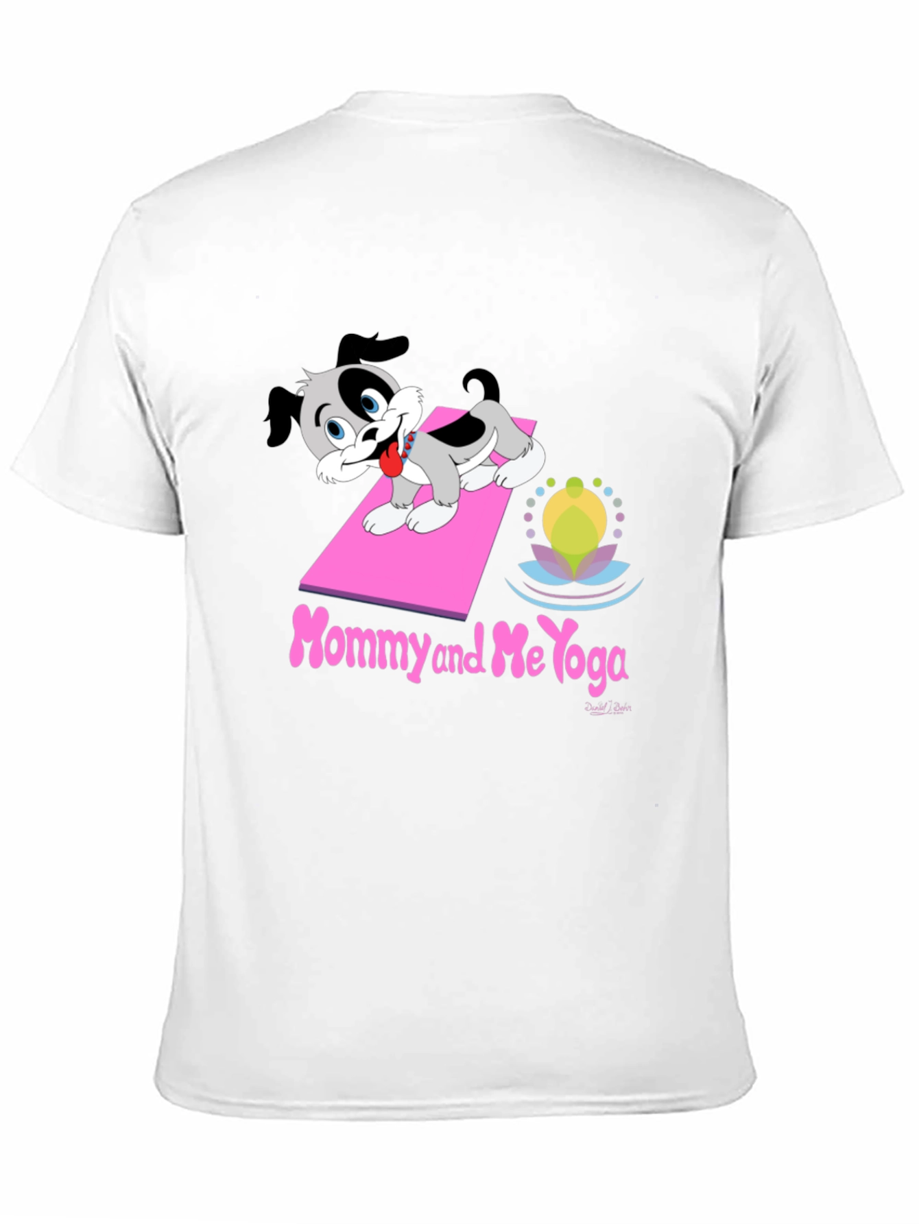 Mommy and Me Yoga Dog T-Shirt