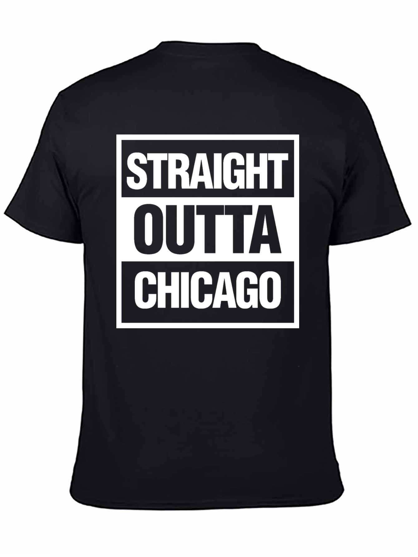 Straight Outta Chicago Graphic T-Shirt