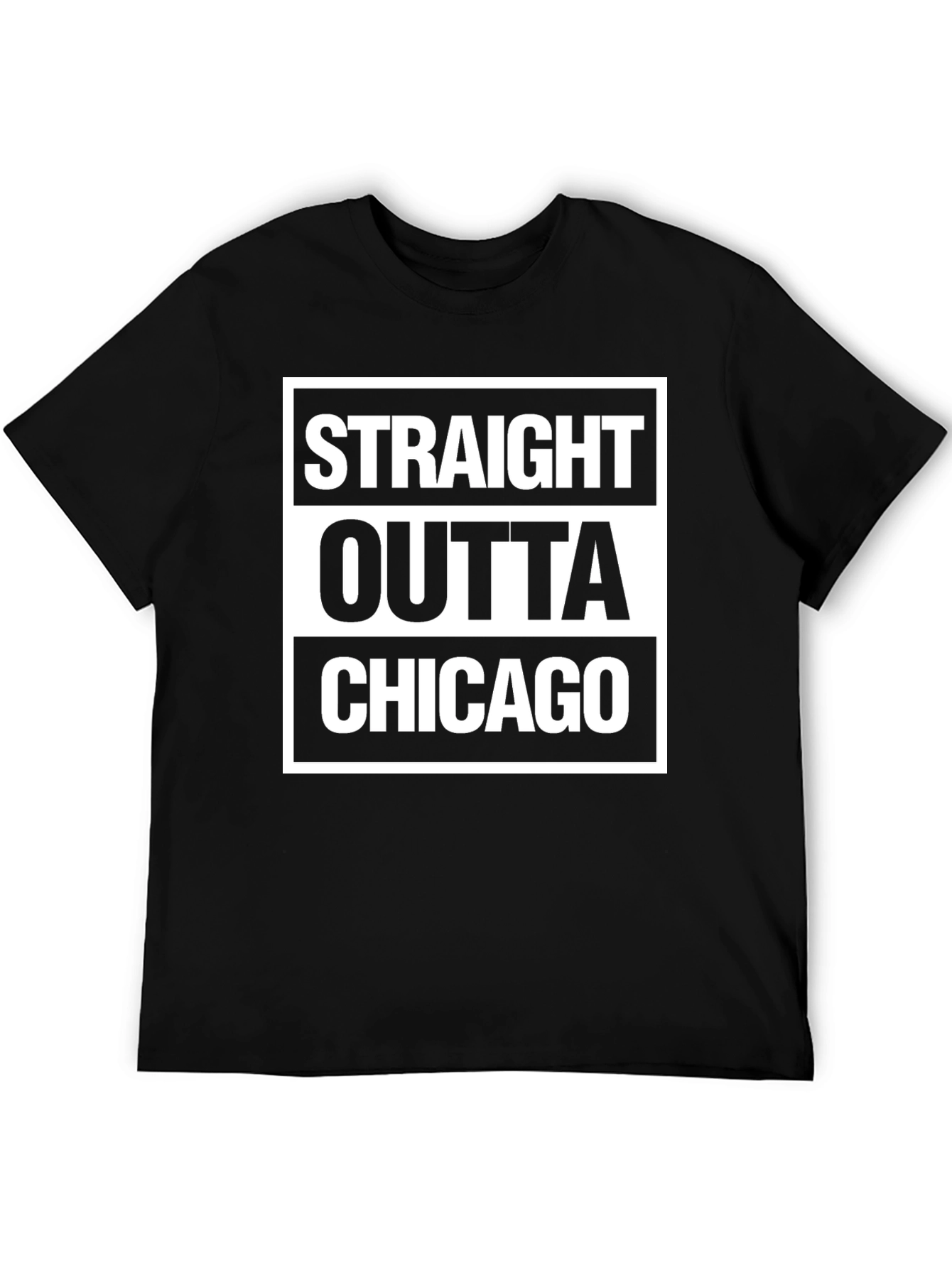Straight Outta Chicago Graphic T-Shirt