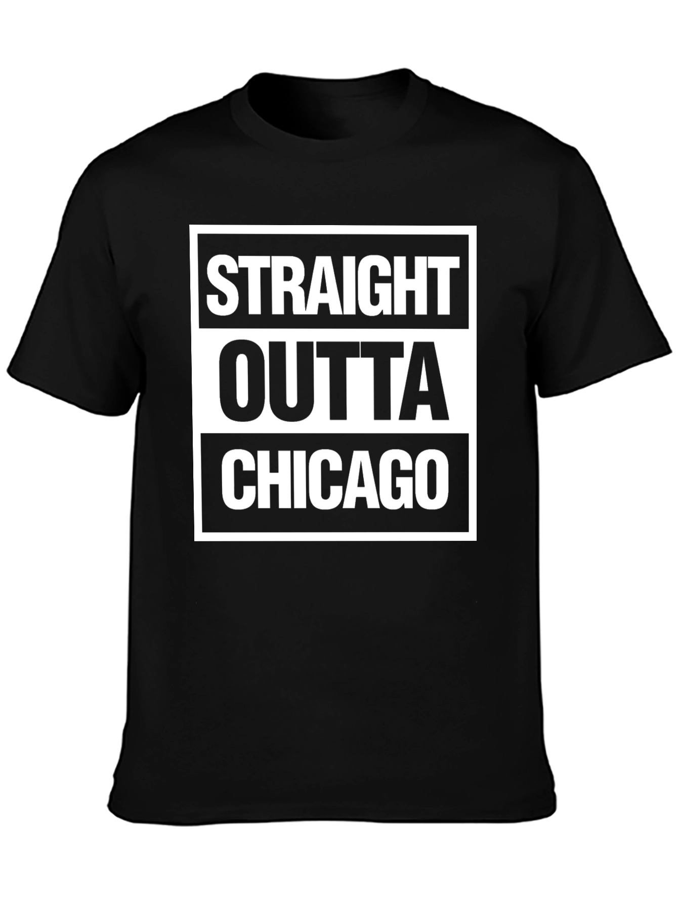 Straight Outta Chicago Graphic T-Shirt