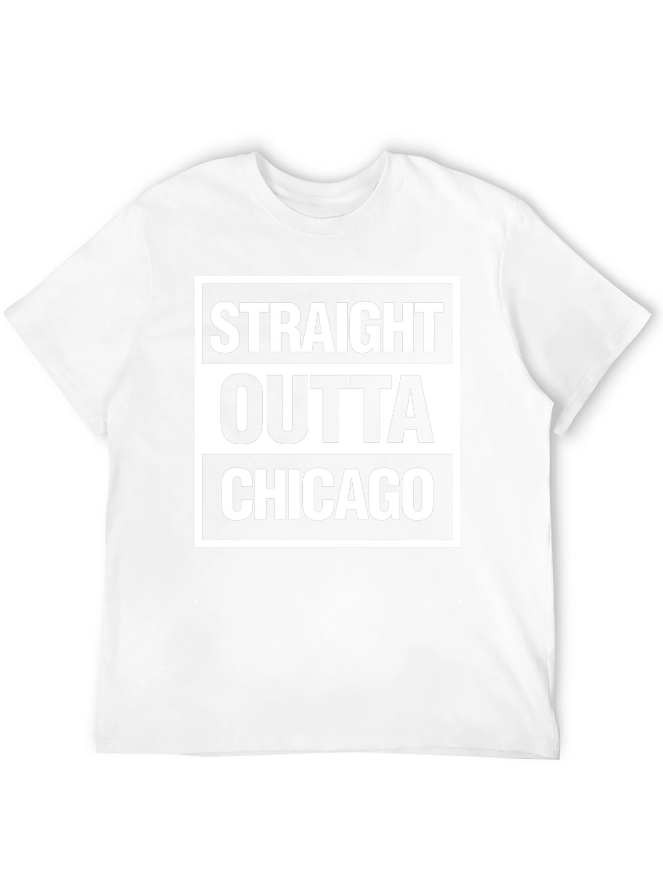 Straight Outta Chicago Graphic T-Shirt