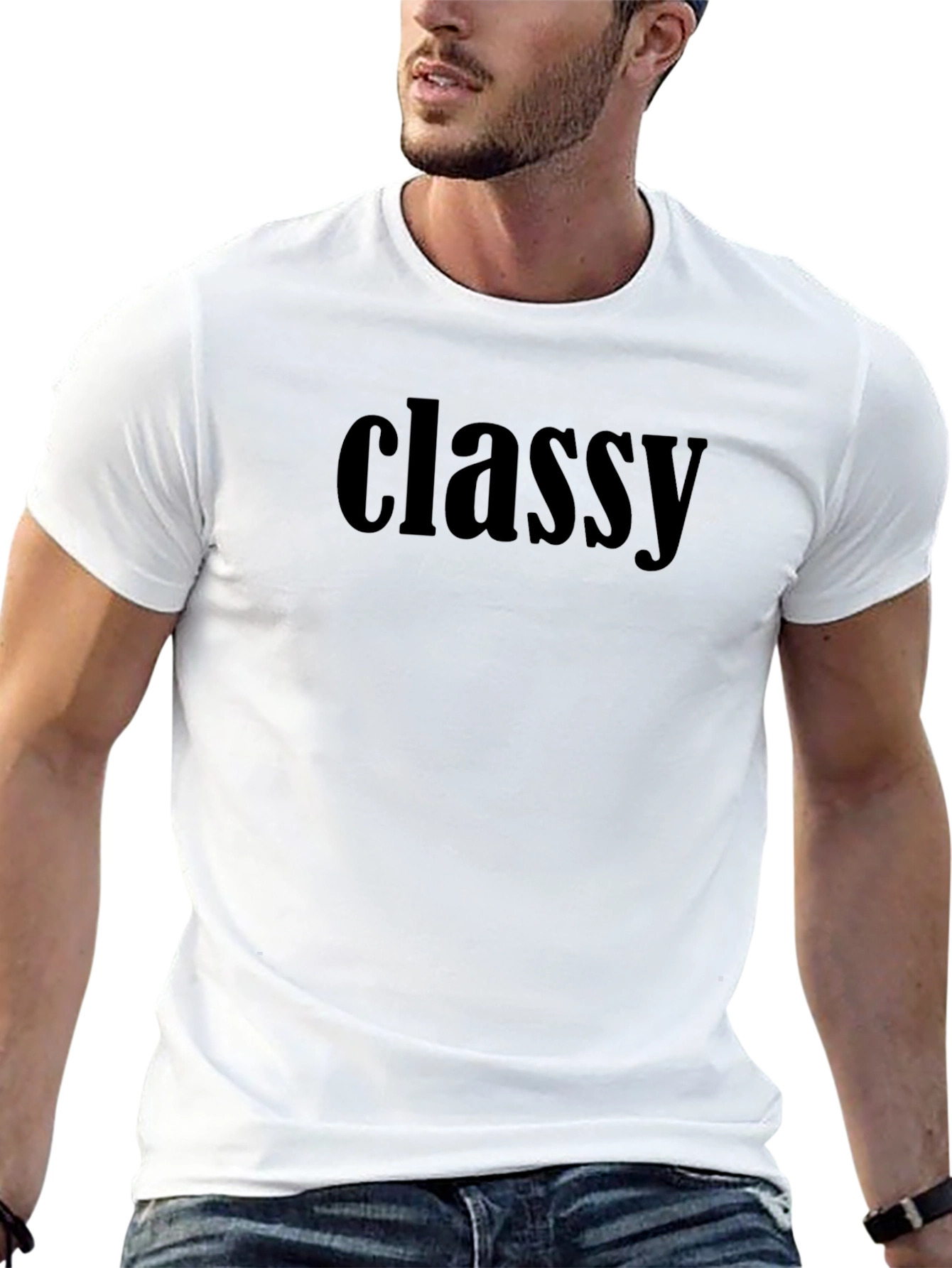 Classy Black Tee - Minimalist Style