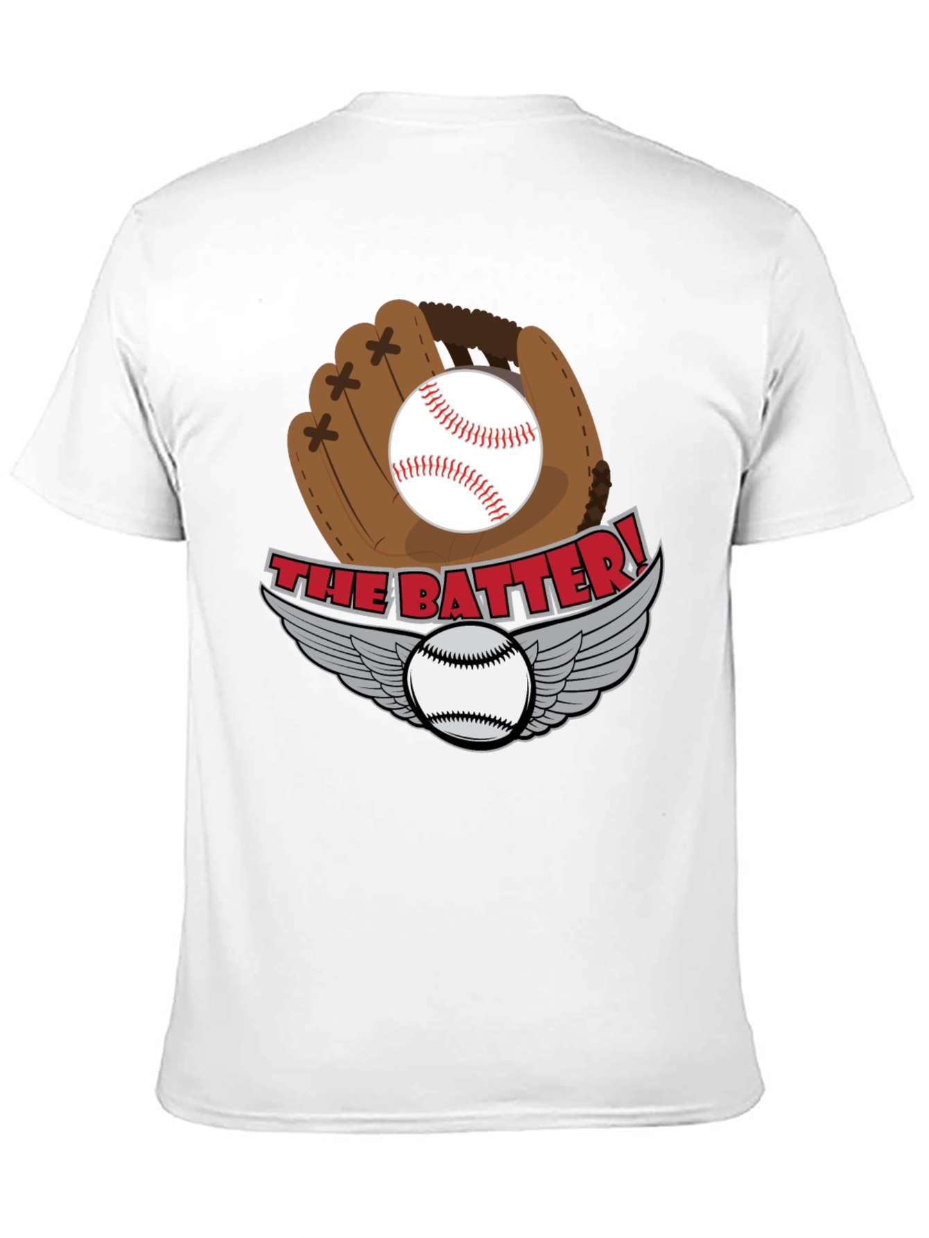 The Batter! Baseball Graphic T-Shirt