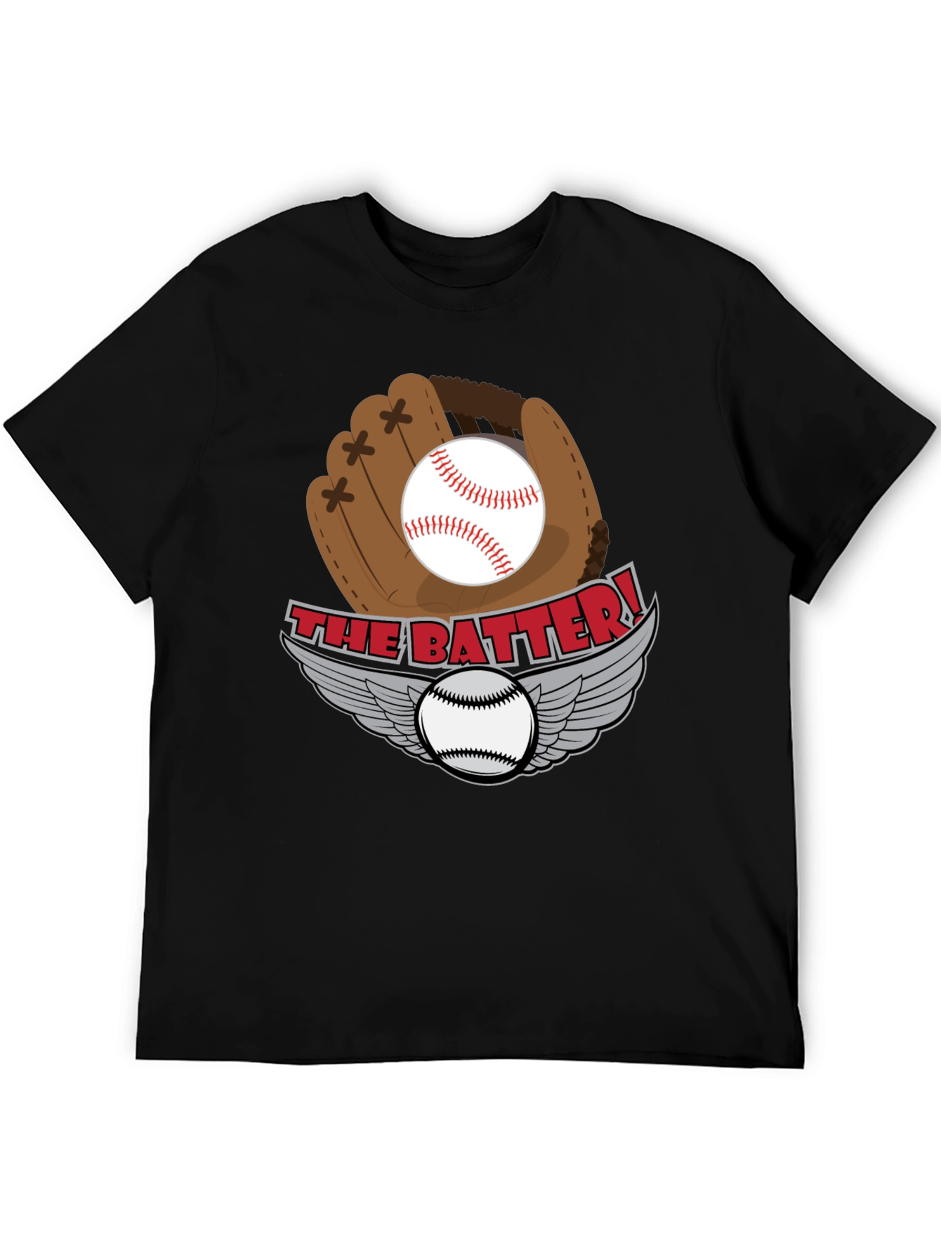 The Batter! Baseball Graphic T-Shirt