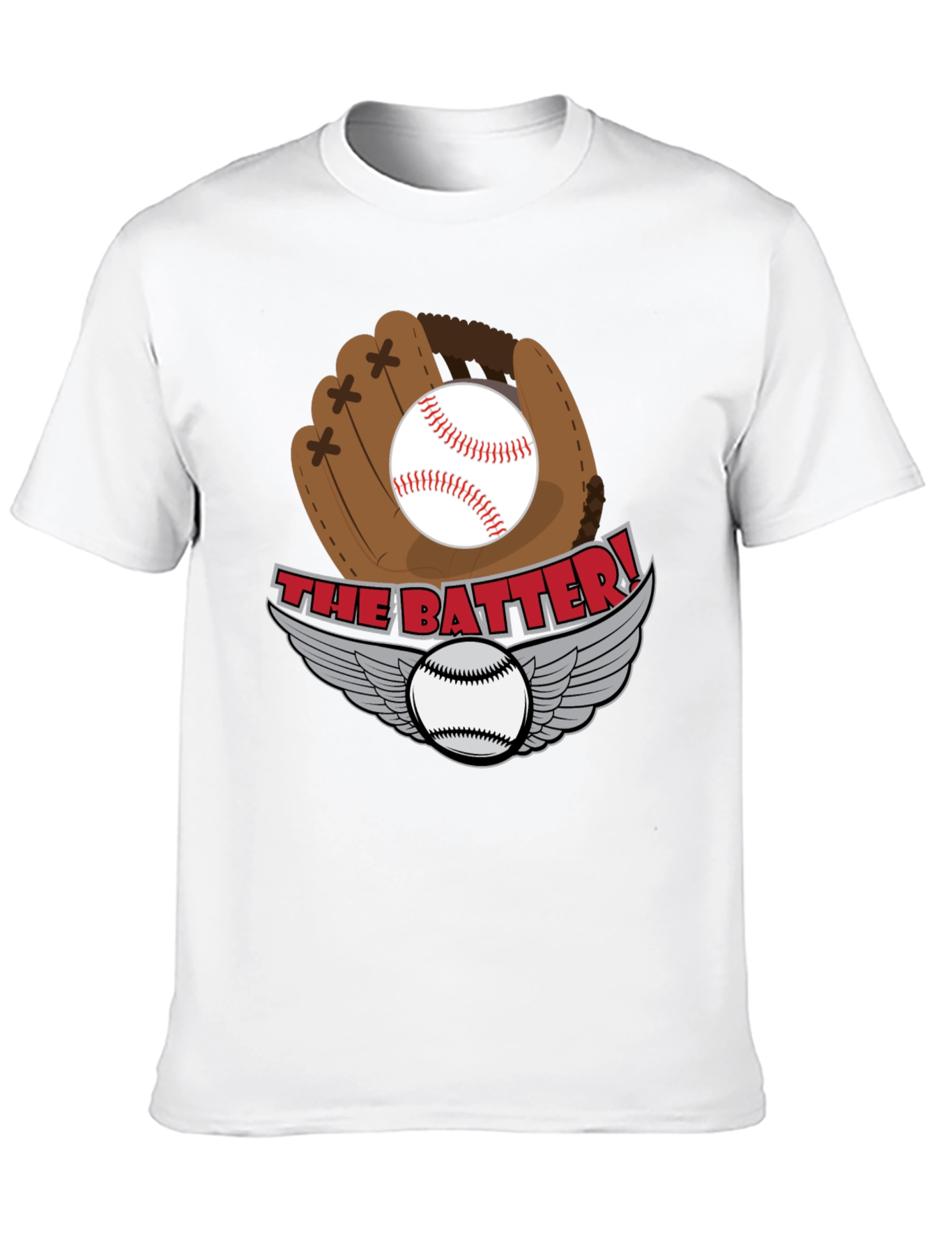 The Batter! Baseball Graphic T-Shirt