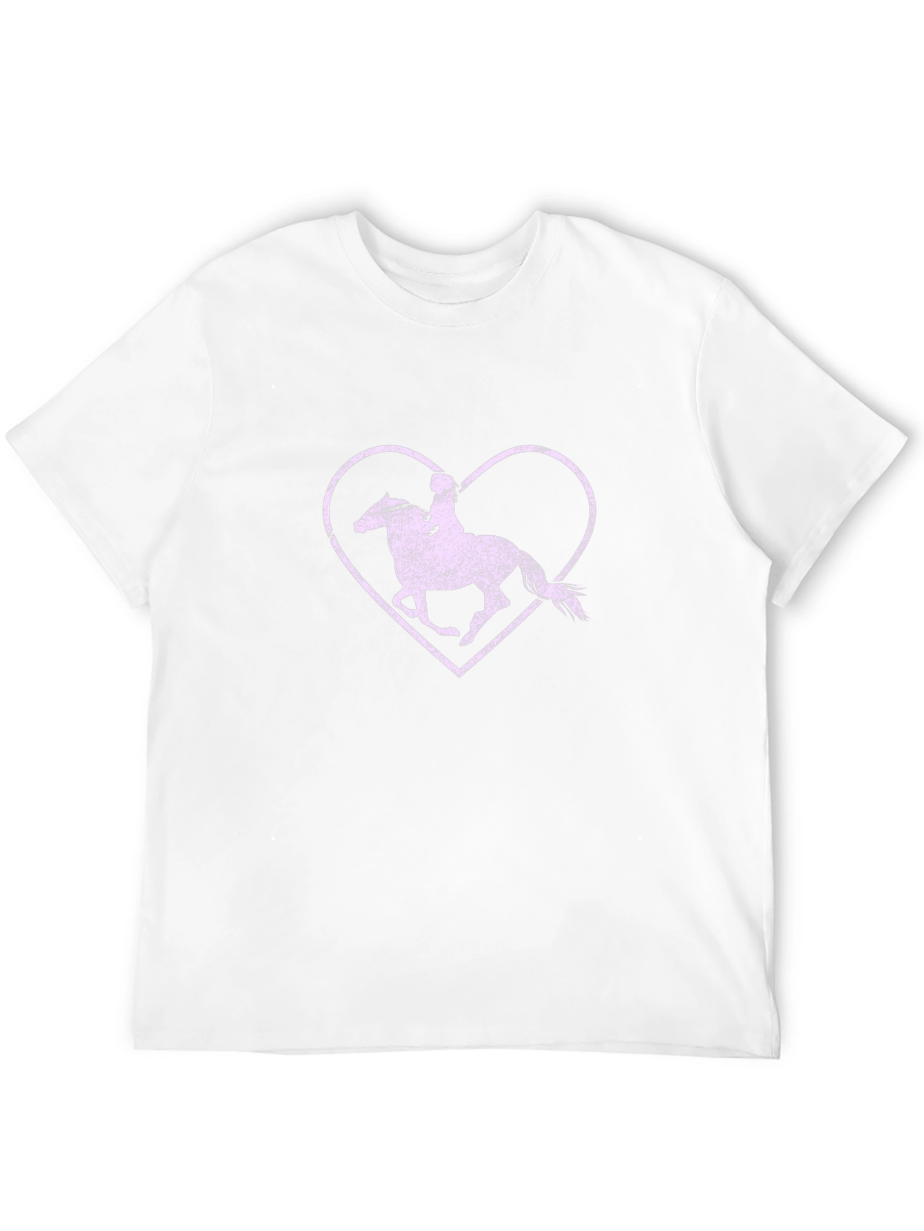 Equestrian Heart Tee - Horse Rider Love T-Shirt