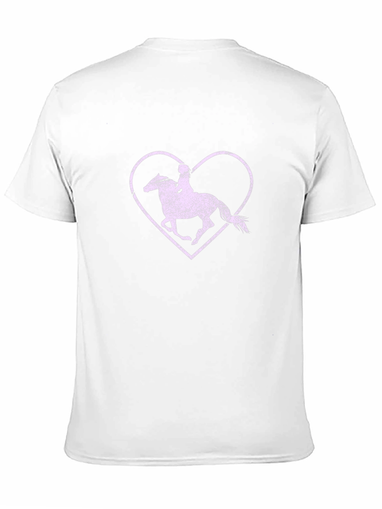 Equestrian Heart Tee - Horse Rider Love T-Shirt