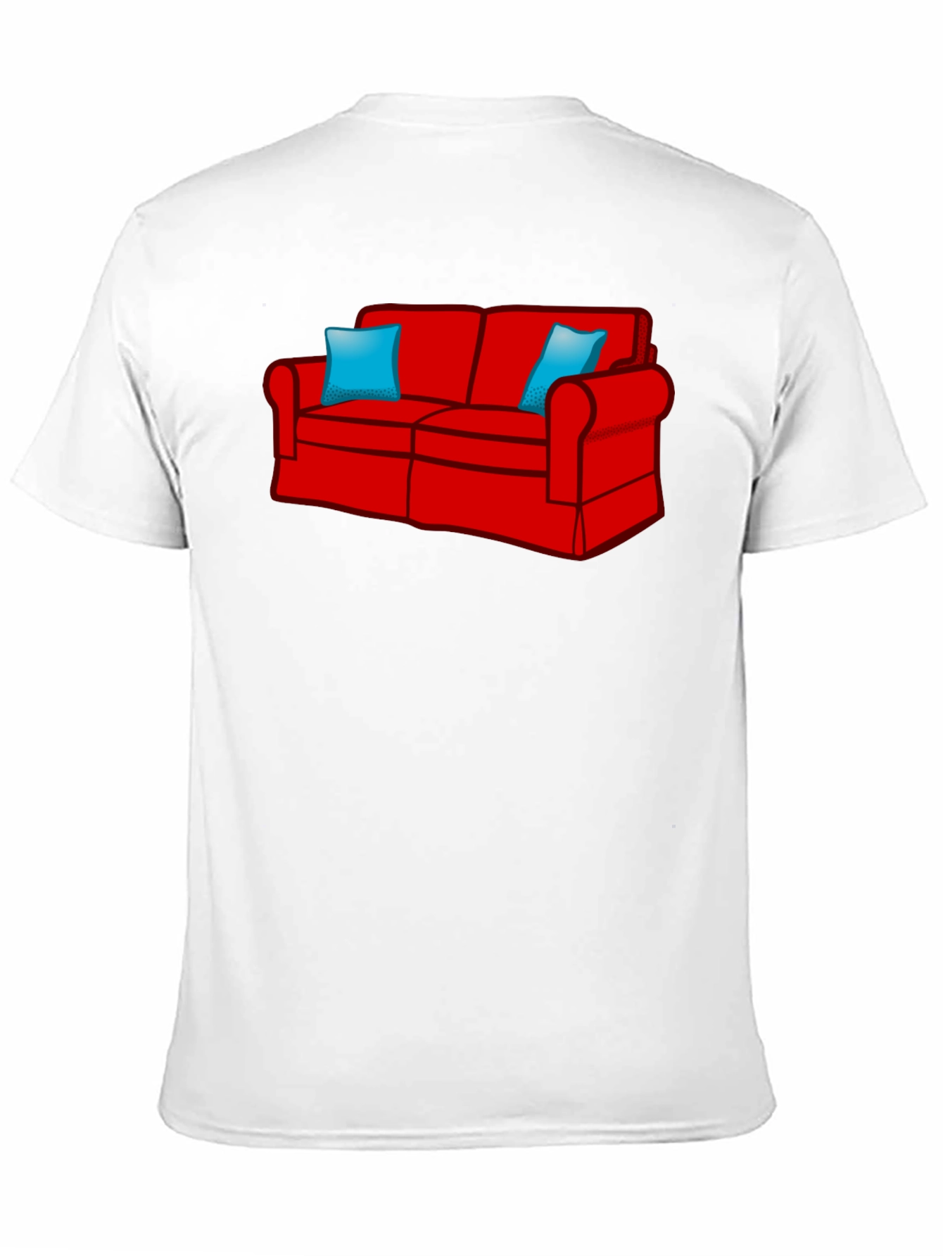 Couch Graphic T-Shirt - Relaxed Fit Black