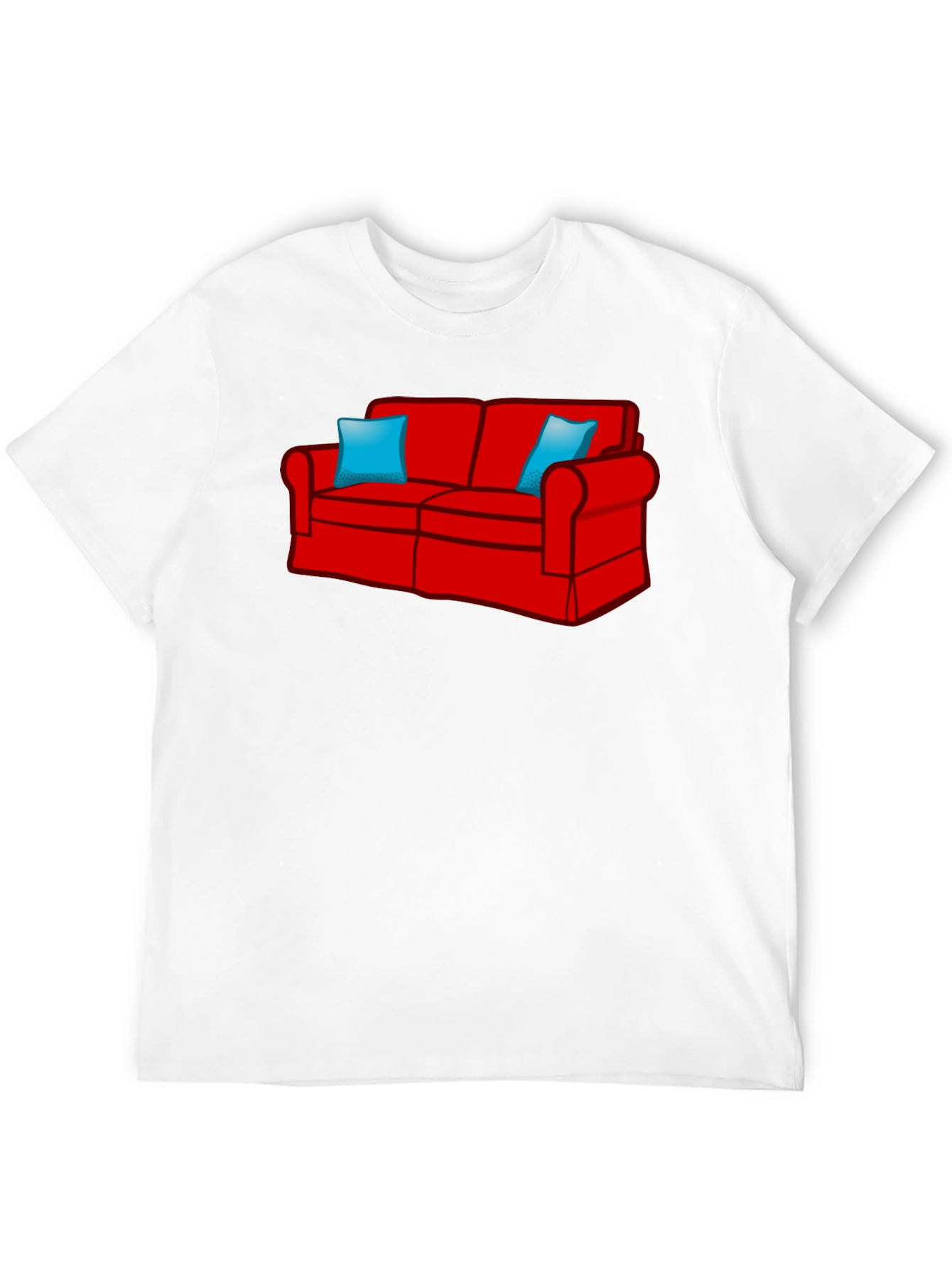 Couch Graphic T-Shirt - Relaxed Fit Black