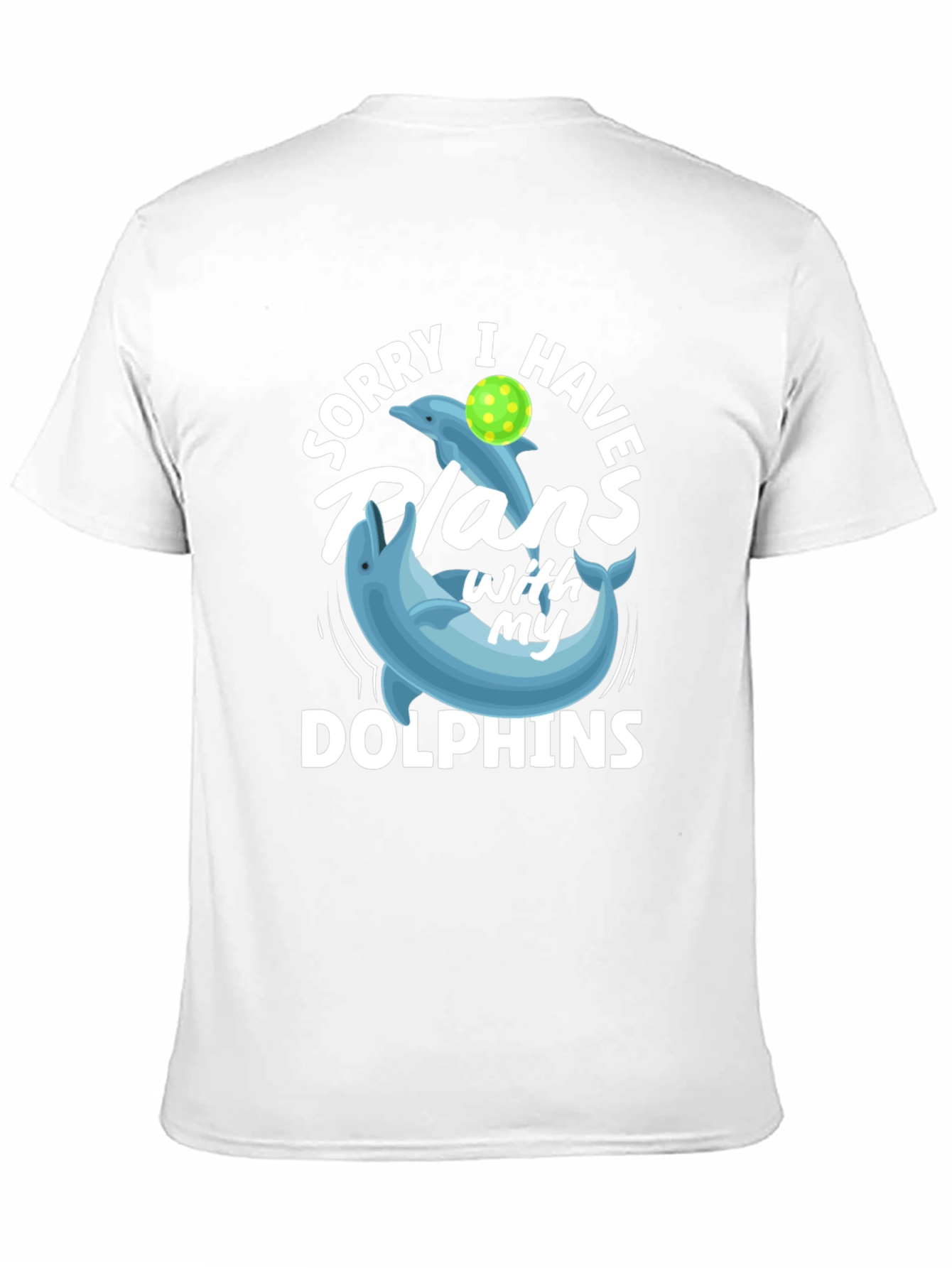 Dolphin Plans Graphic T-Shirt