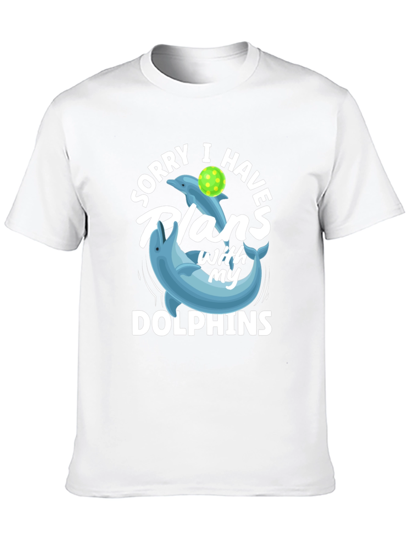 Dolphin Plans Graphic T-Shirt