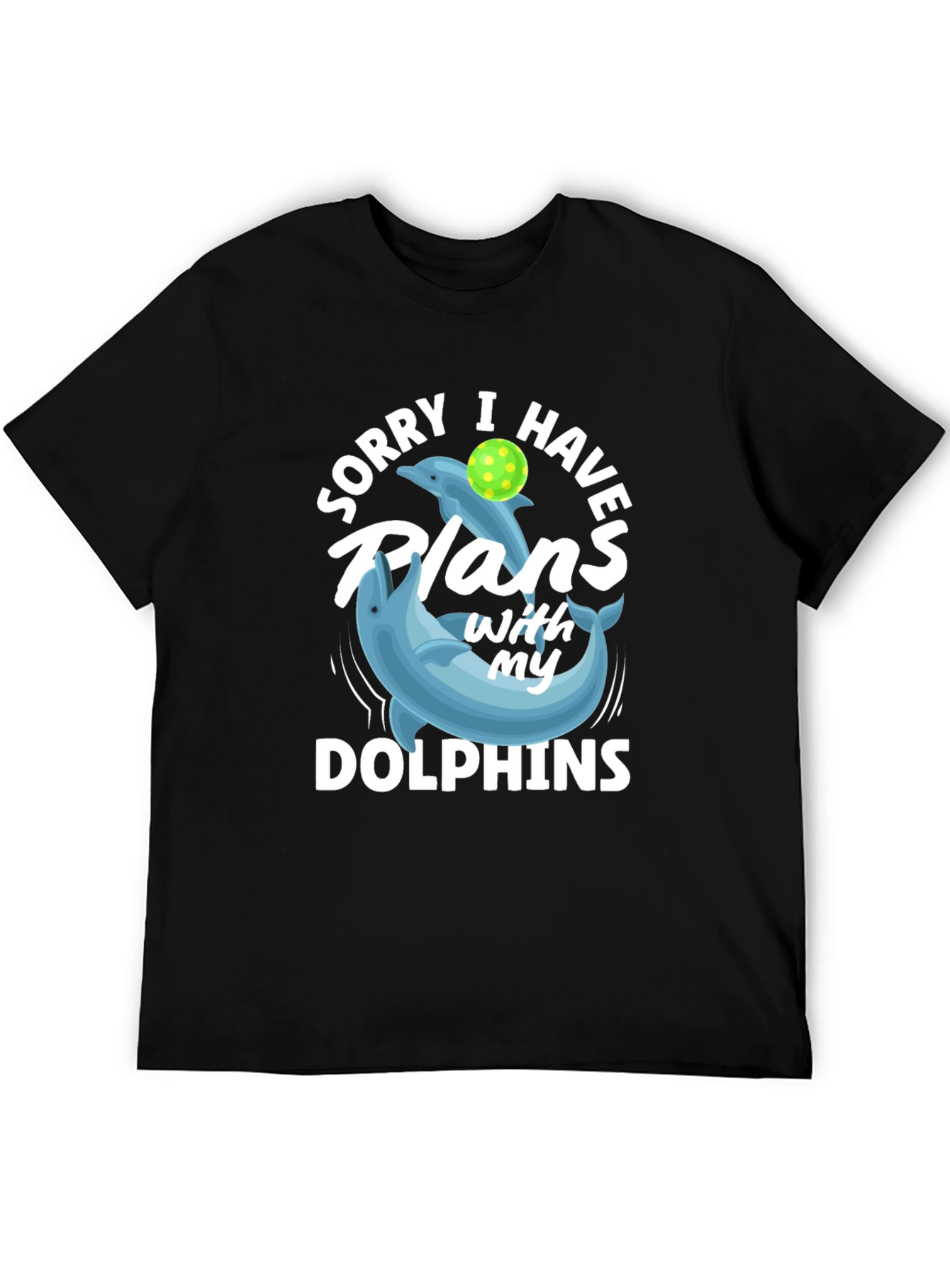 Dolphin Plans Graphic T-Shirt