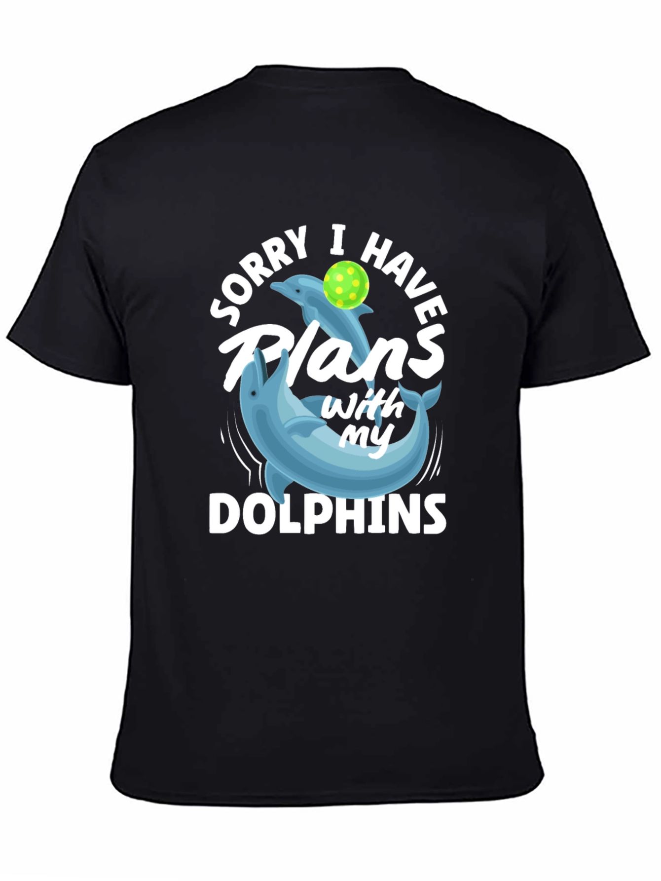 Dolphin Plans Graphic T-Shirt