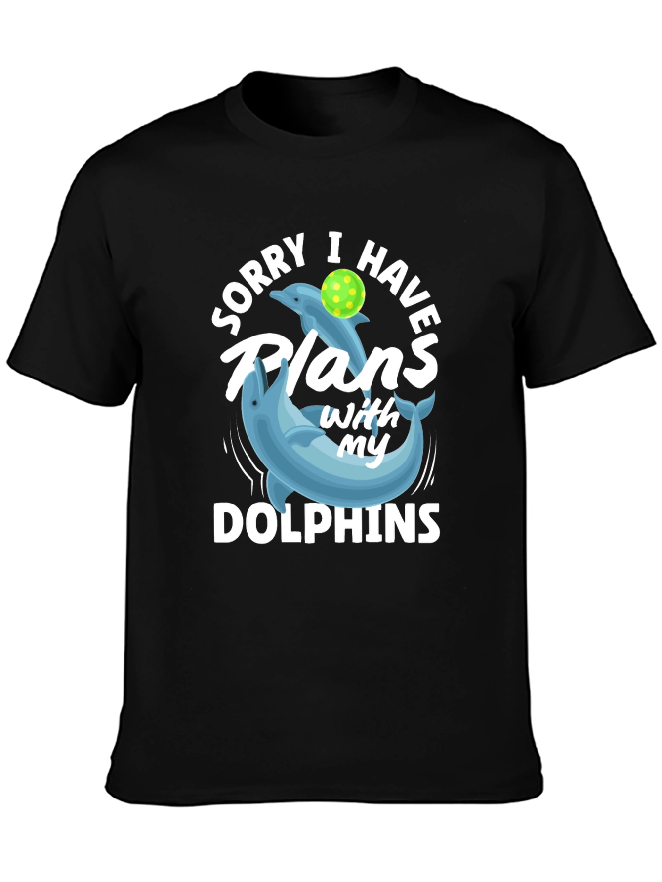 Dolphin Plans Graphic T-Shirt