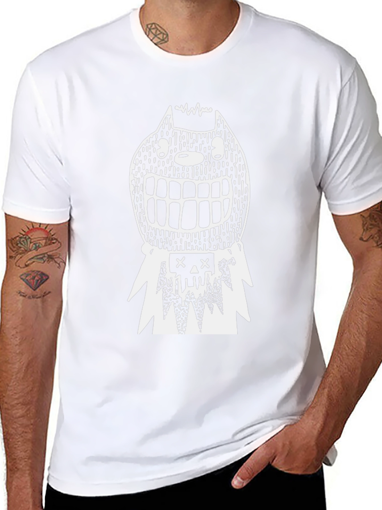 Cartoon Monster Graphic Tee