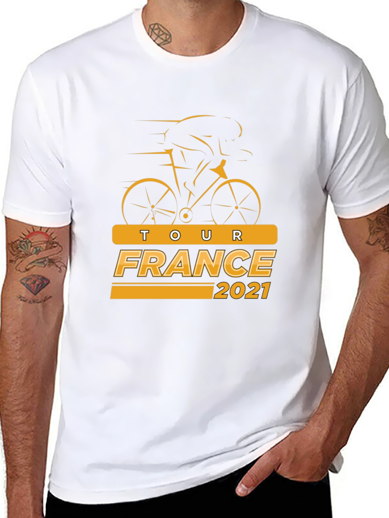 Tour de France 2021 Cycling T-Shirt