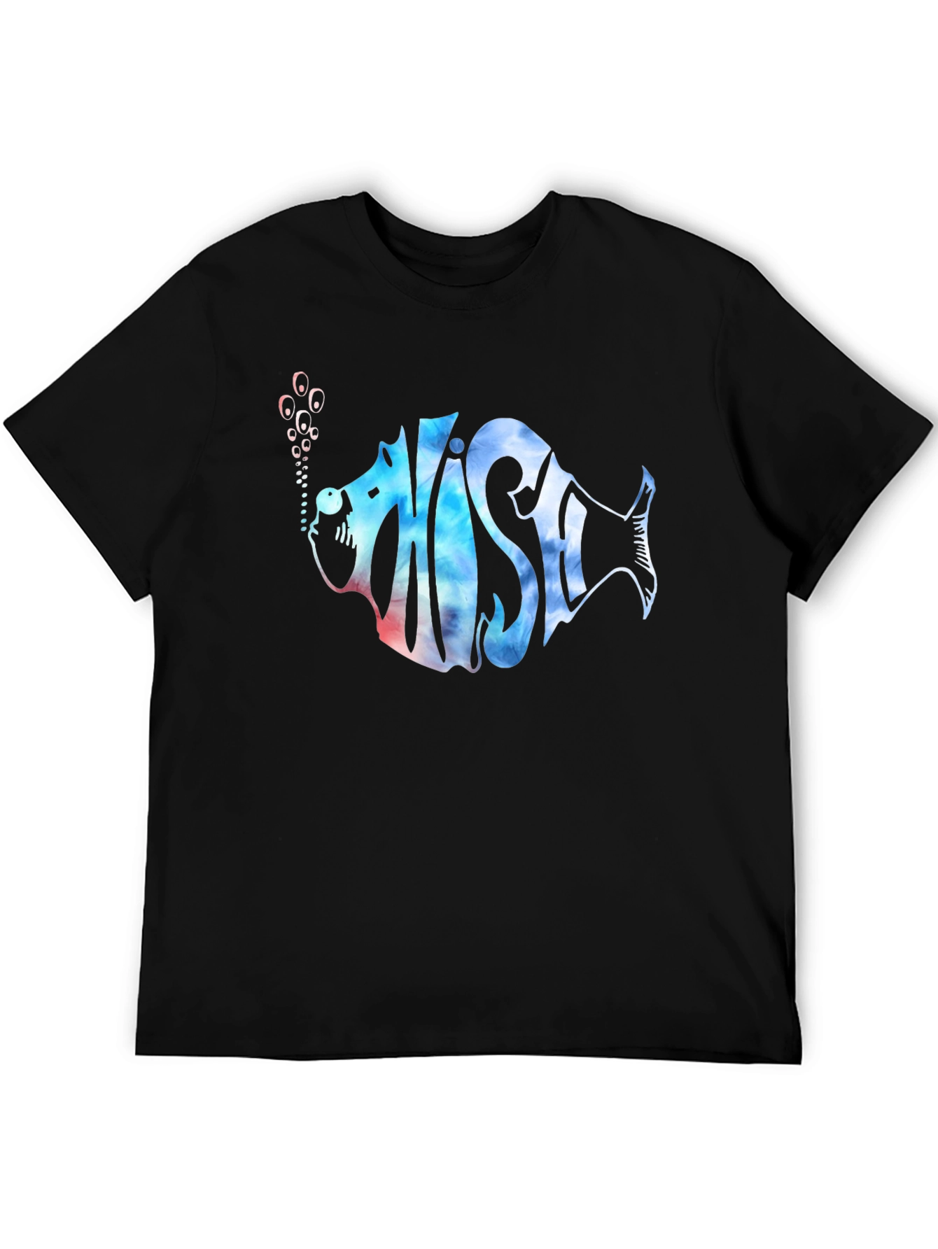 Phish Fish Band Tee - Black Cotton T-Shirt