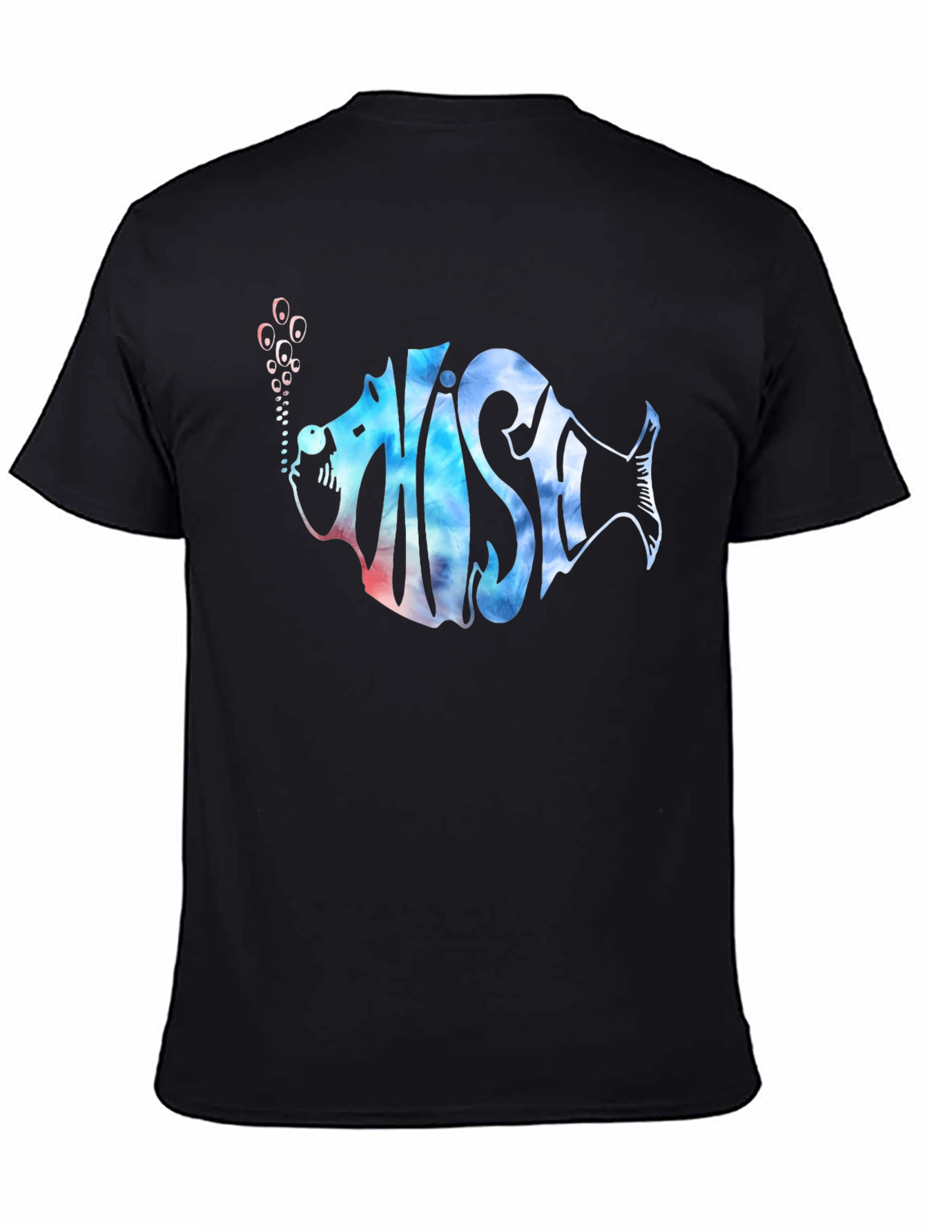 Phish Fish Band Tee - Black Cotton T-Shirt
