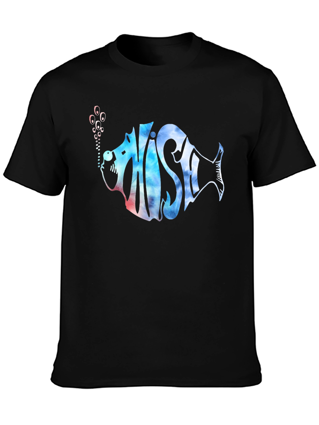 Phish Fish Band Tee - Black Cotton T-Shirt
