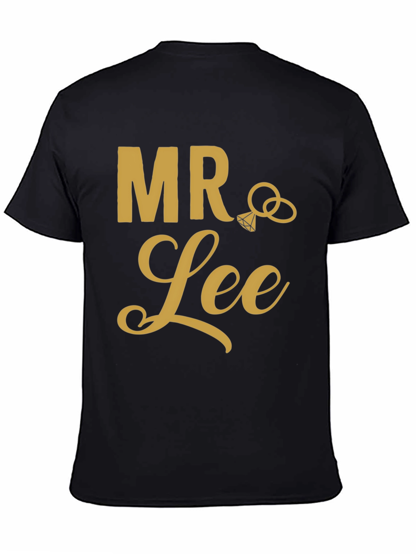 Mr. Lee Wedding T-Shirt - Groom Celebration Tee