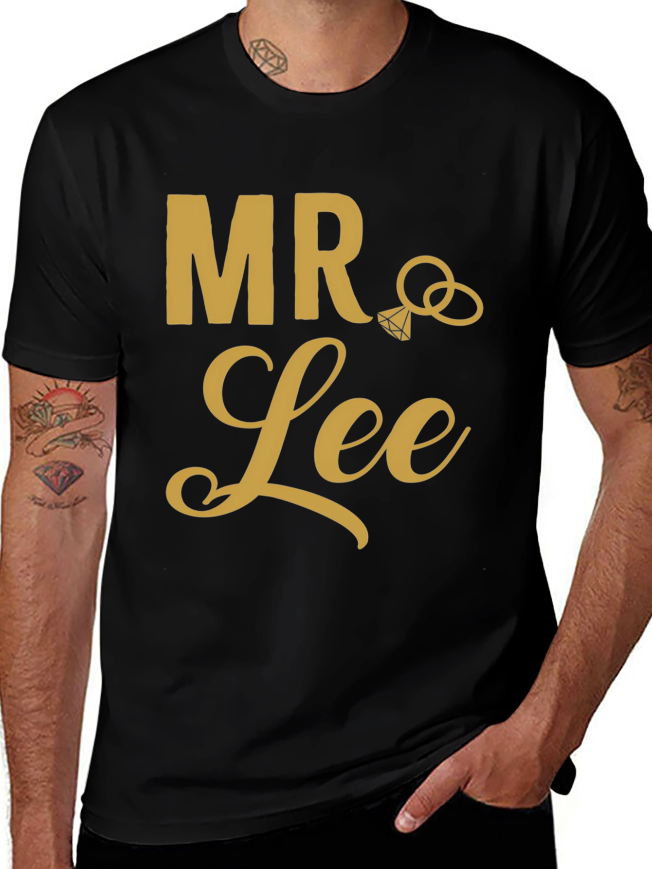 Mr. Lee Wedding T-Shirt - Groom Celebration Tee