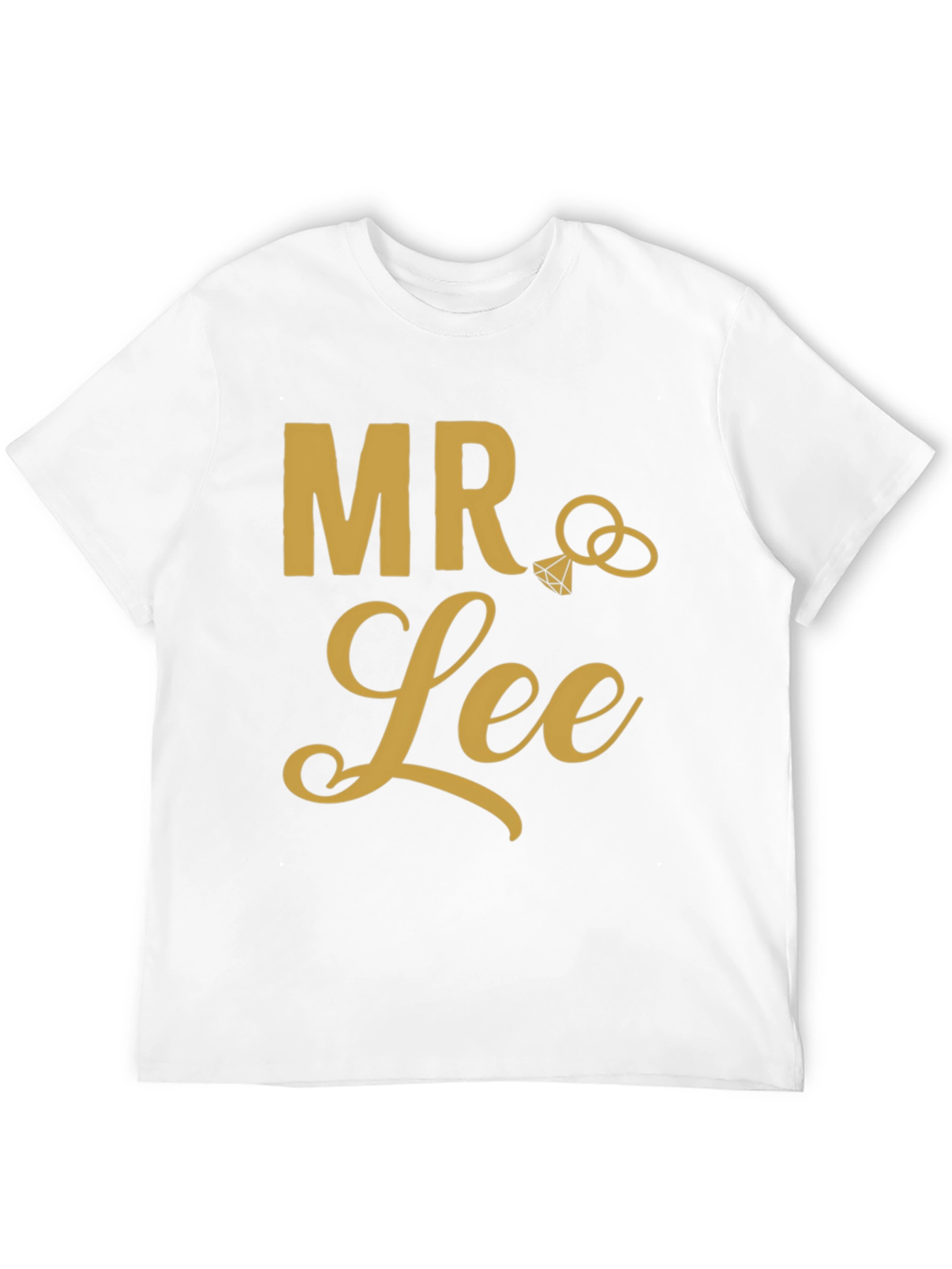 Mr. Lee Wedding T-Shirt - Groom Celebration Tee