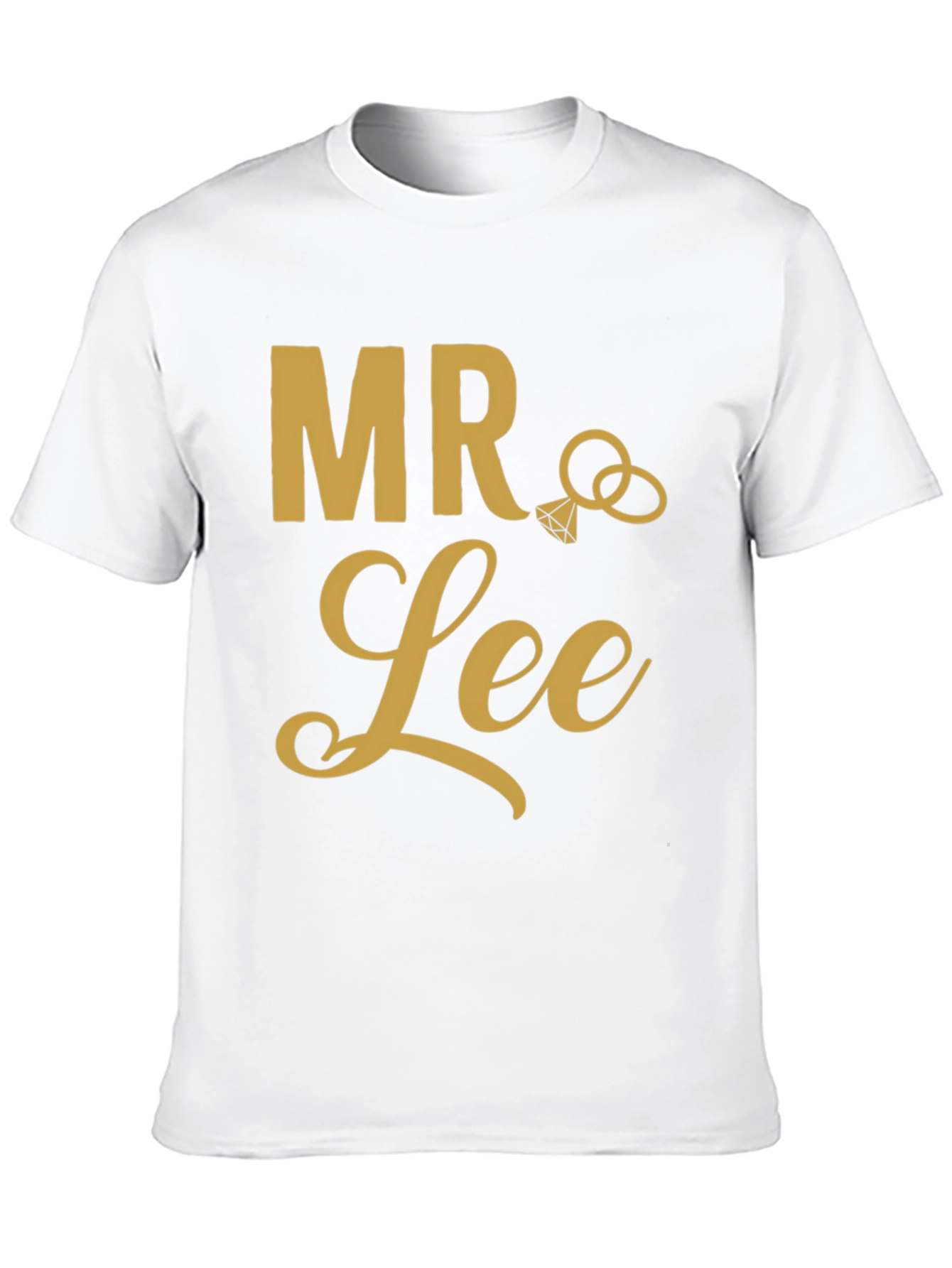 Mr. Lee Wedding T-Shirt - Groom Celebration Tee