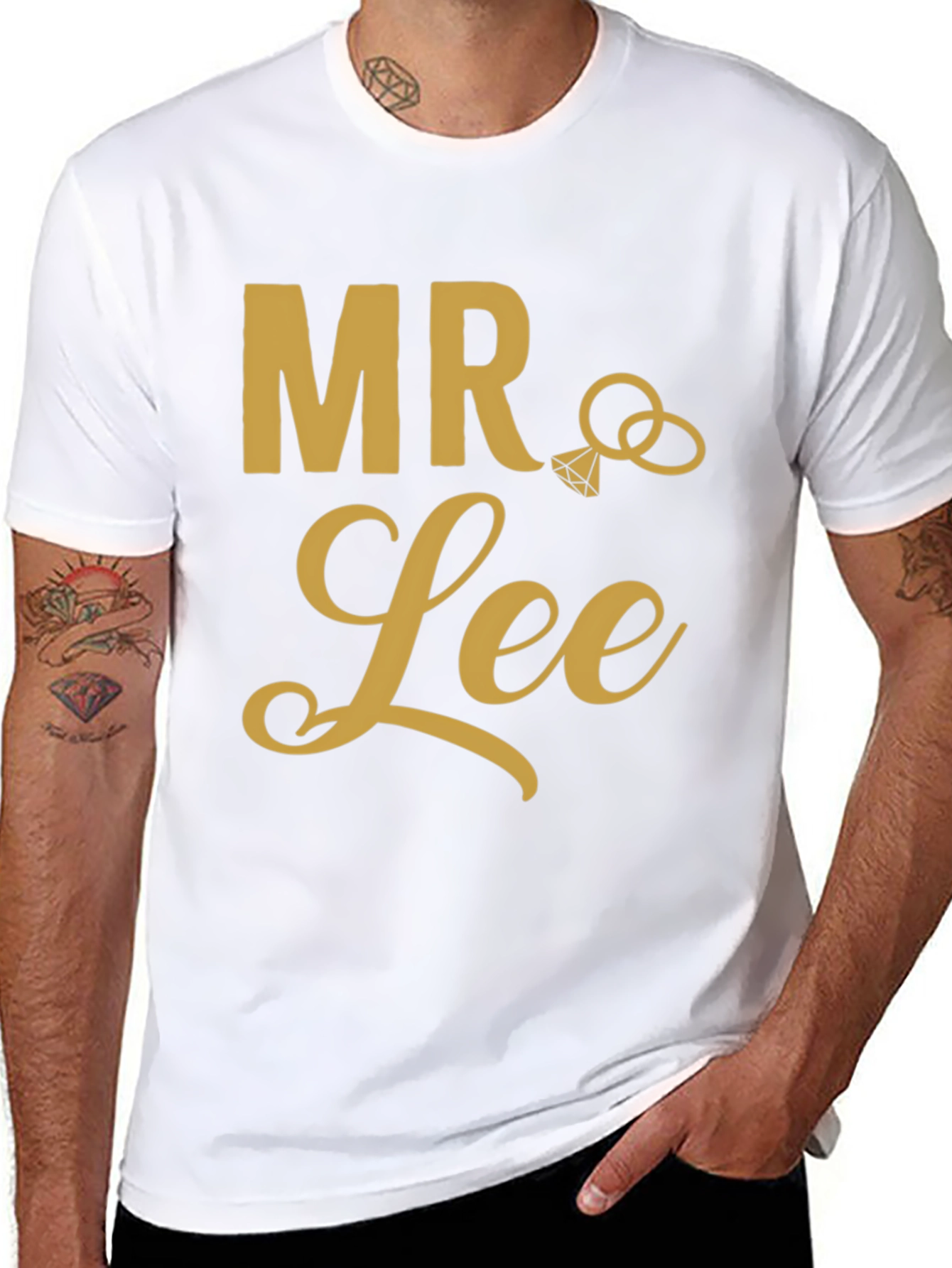 Mr. Lee Wedding T-Shirt - Groom Celebration Tee